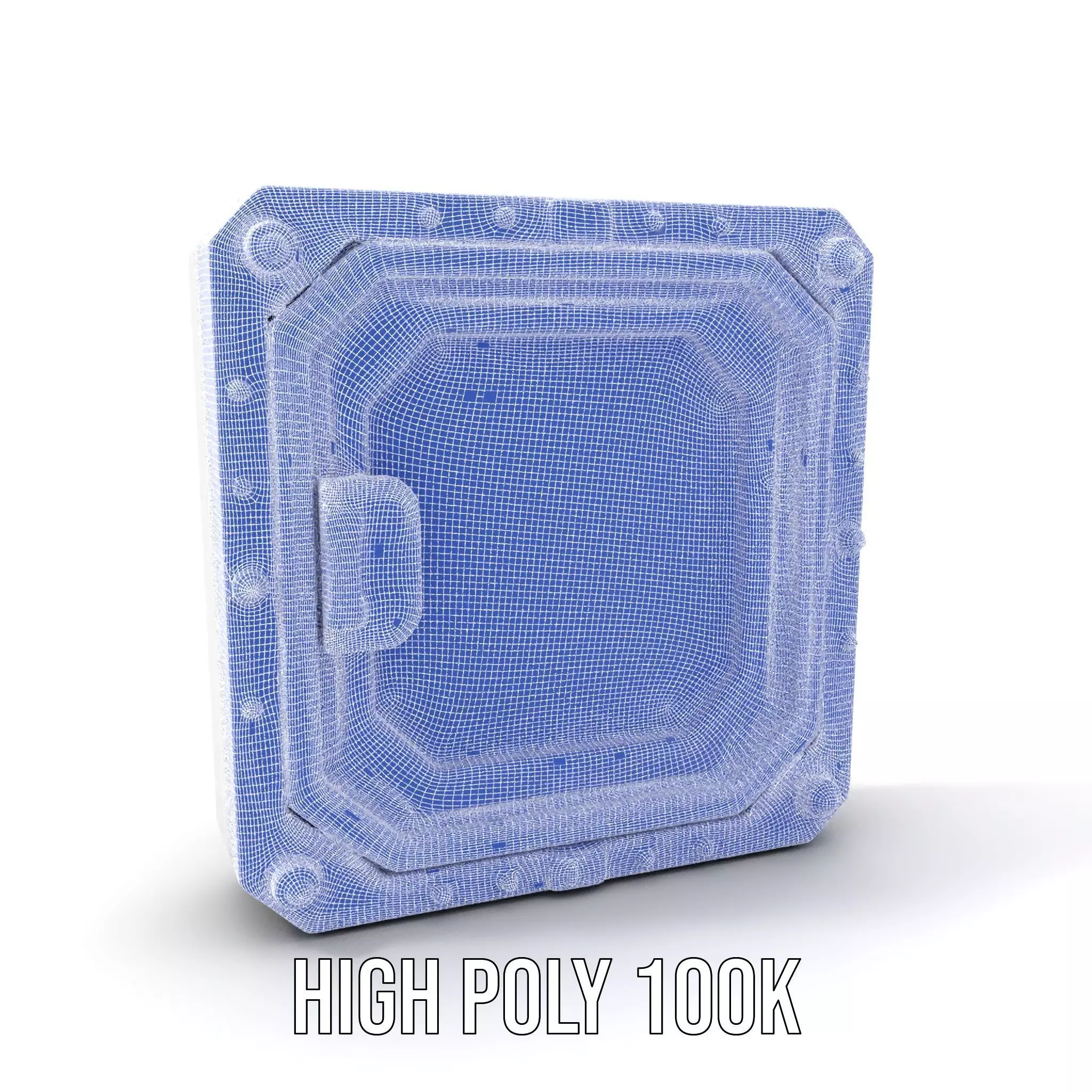 SciFi Door Model Pack with LED Accents Low-poly 3D model_4