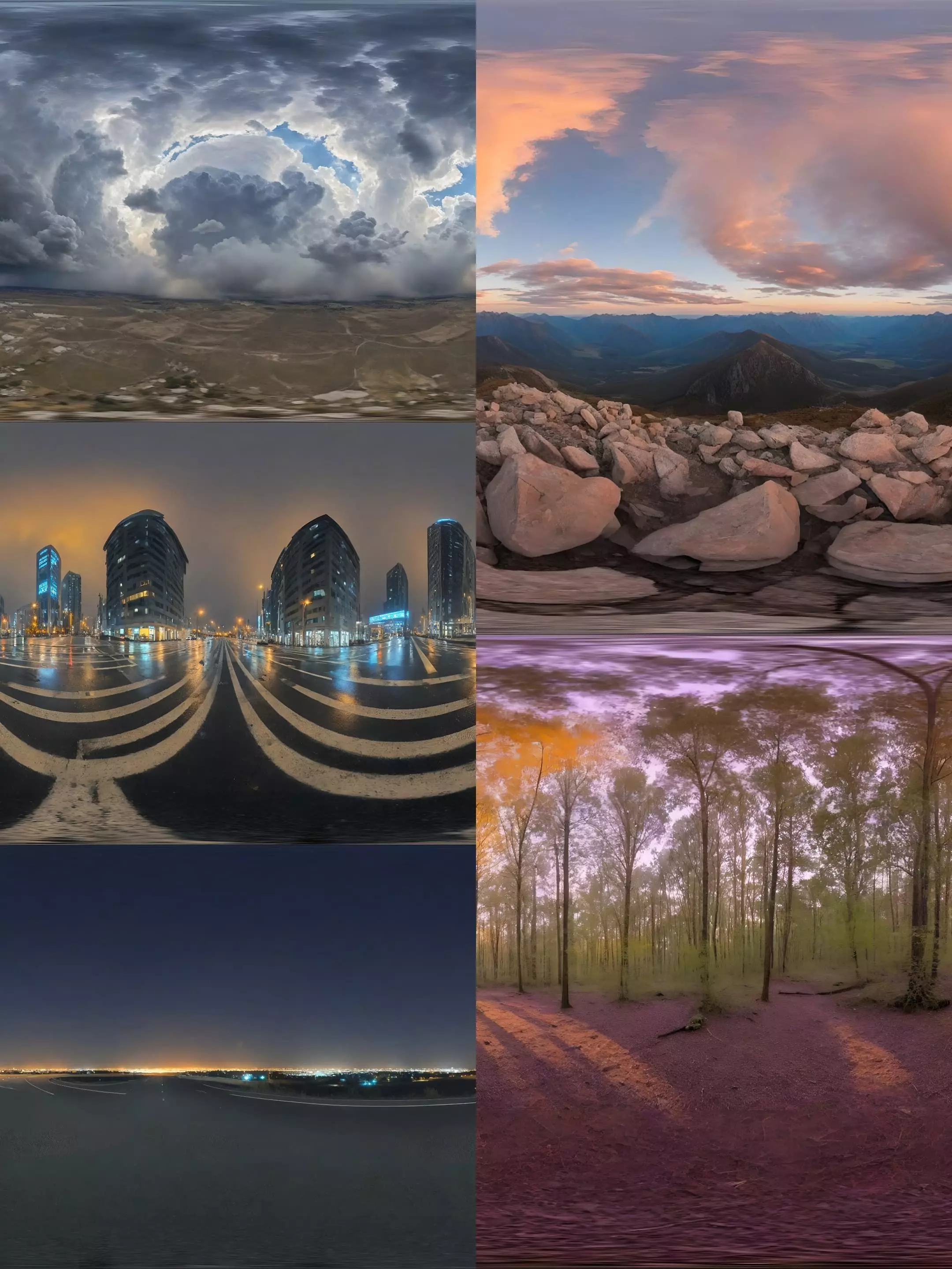 8K Evening HDRI Sky Environment Pack for Render Engines Texture_3