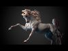 Arabian horse  -  3D Sculpting 3D print model_1