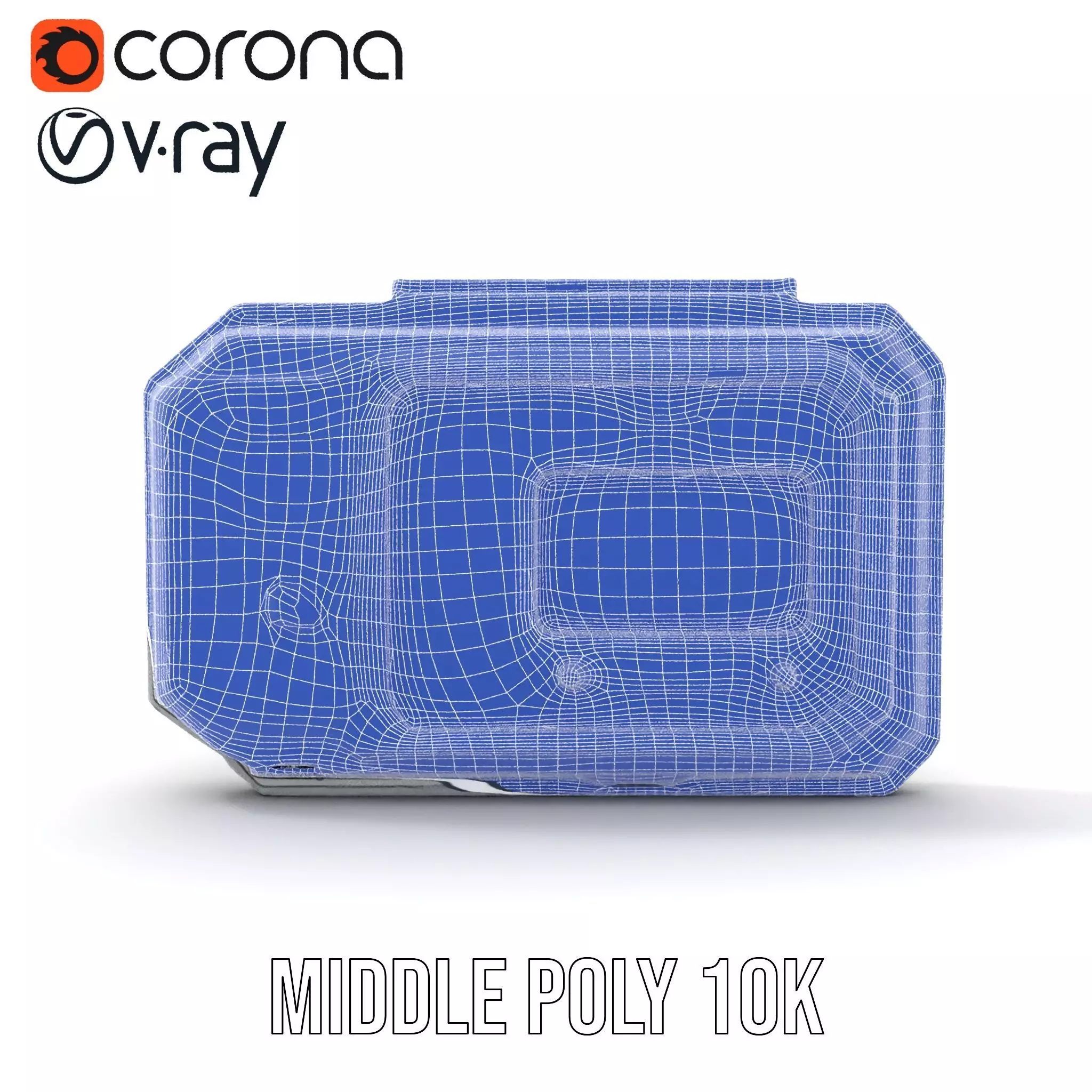 Futuristic Control Panel Display model pack Low-poly 3D model_27