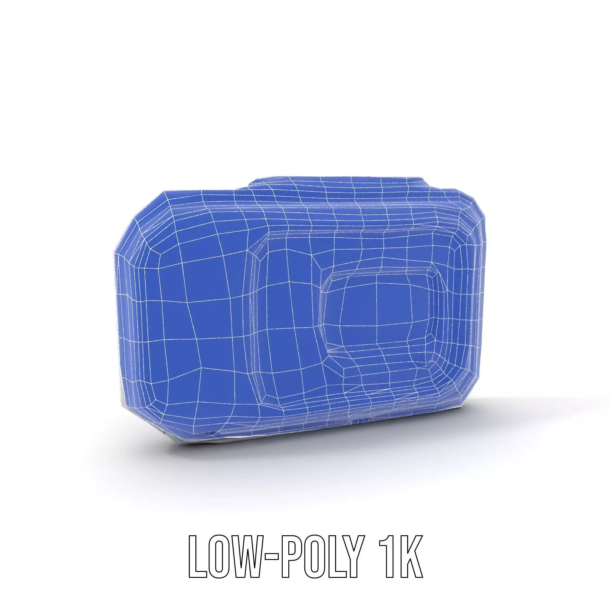 Futuristic Control Panel Display model pack Low-poly 3D model_11