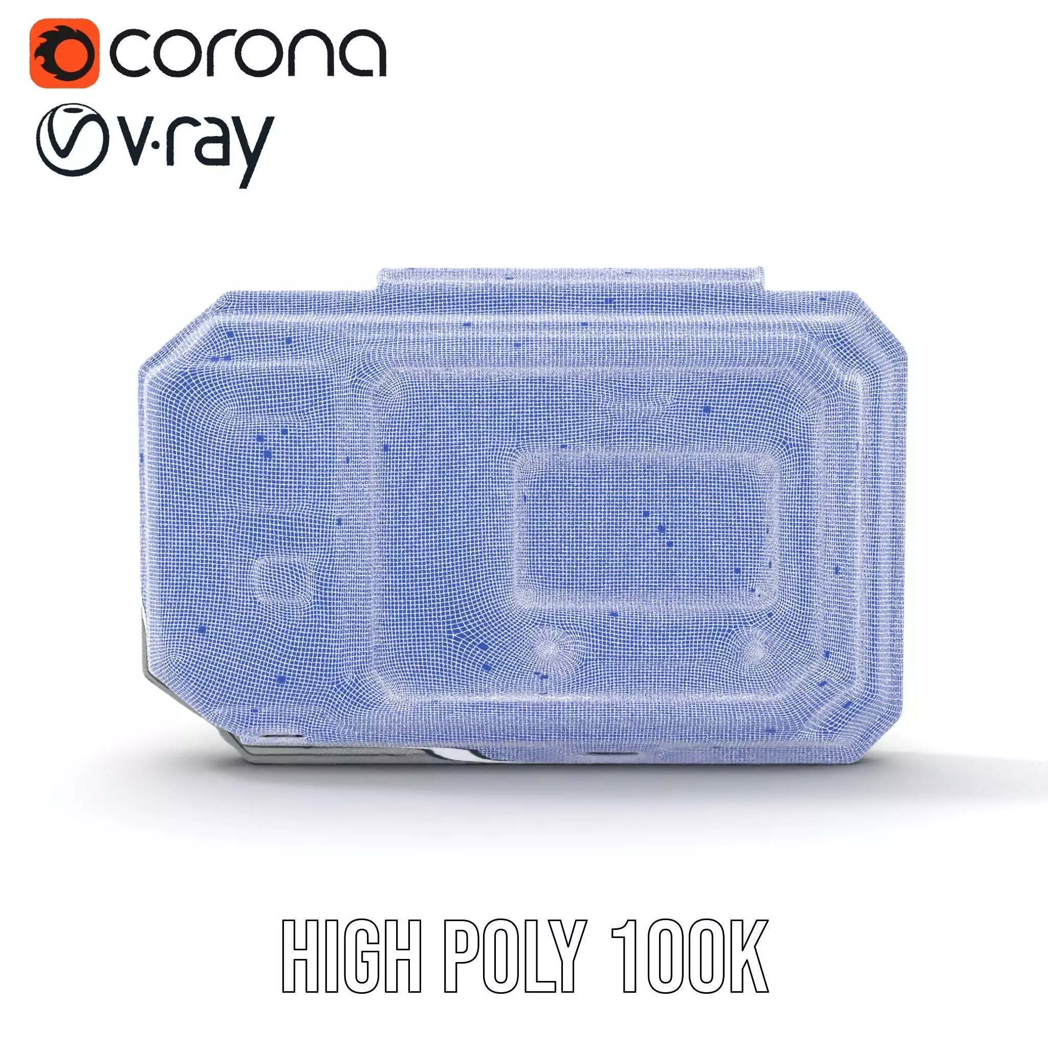 Futuristic Control Panel Display model pack Low-poly 3D model_34