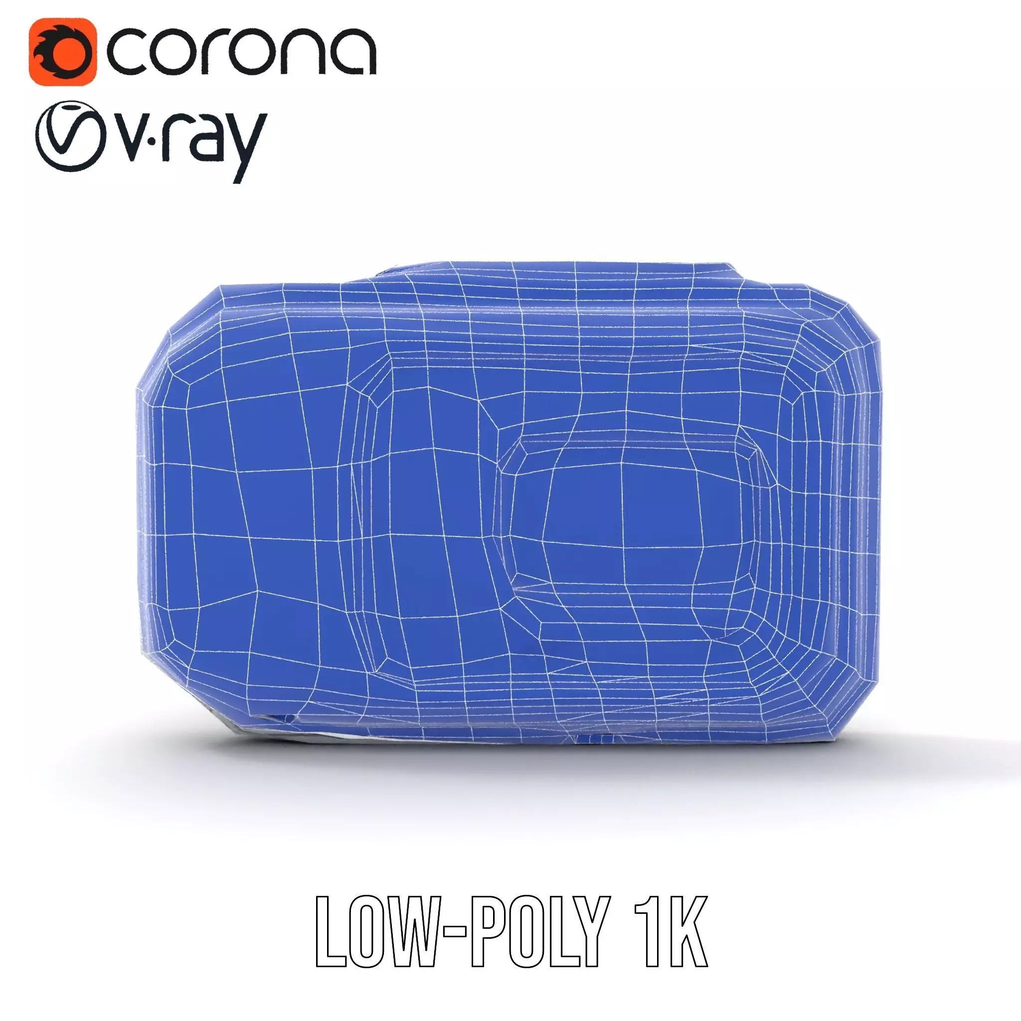 Futuristic Control Panel Display model pack Low-poly 3D model_19