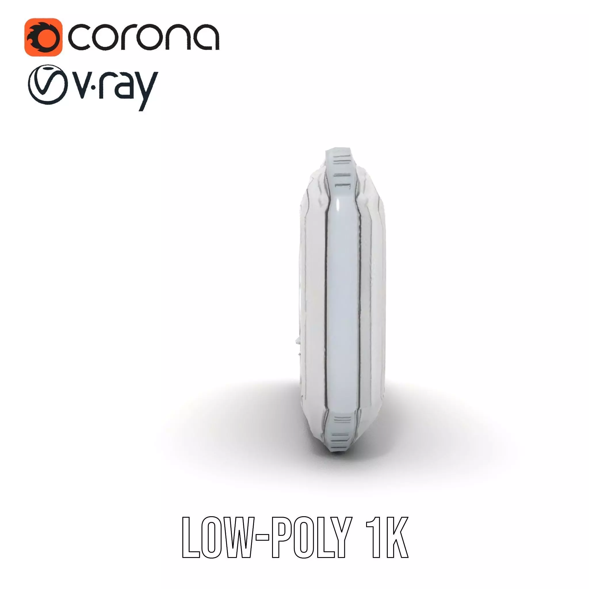 Futuristic Control Panel Display model pack Low-poly 3D model_14