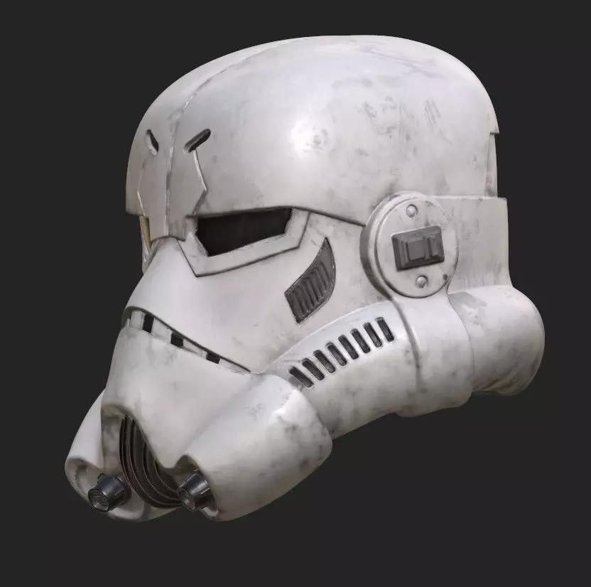 Zuke Full Size Helmet STL Files 3D print model_3