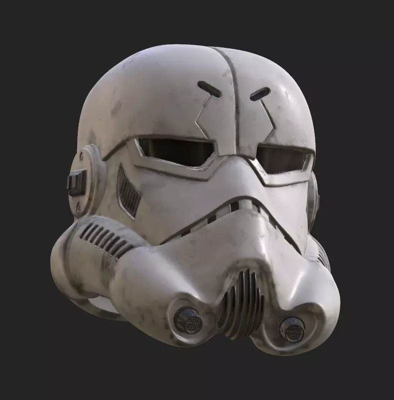 Zuke Full Size Helmet STL Files 3D print model_2