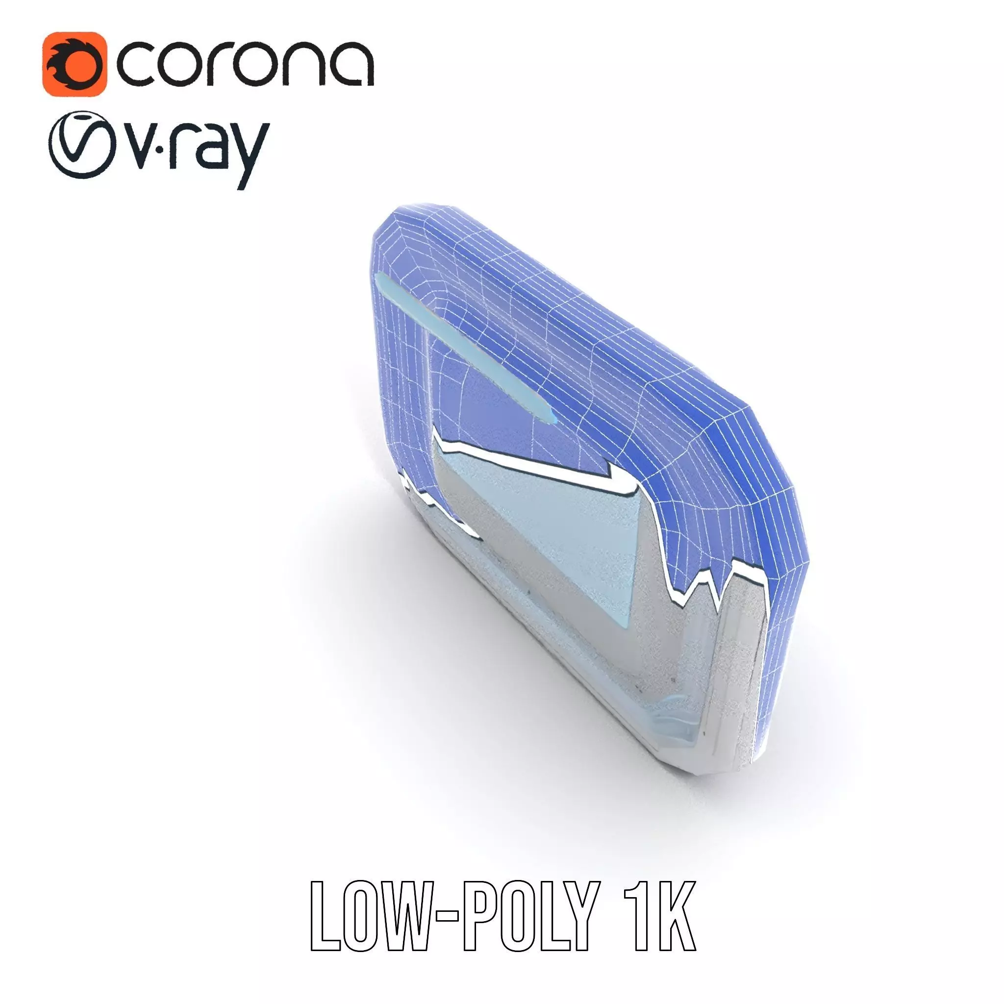 Futuristic Control Panel model pack for SciFi Environments Low-poly 3D model_23