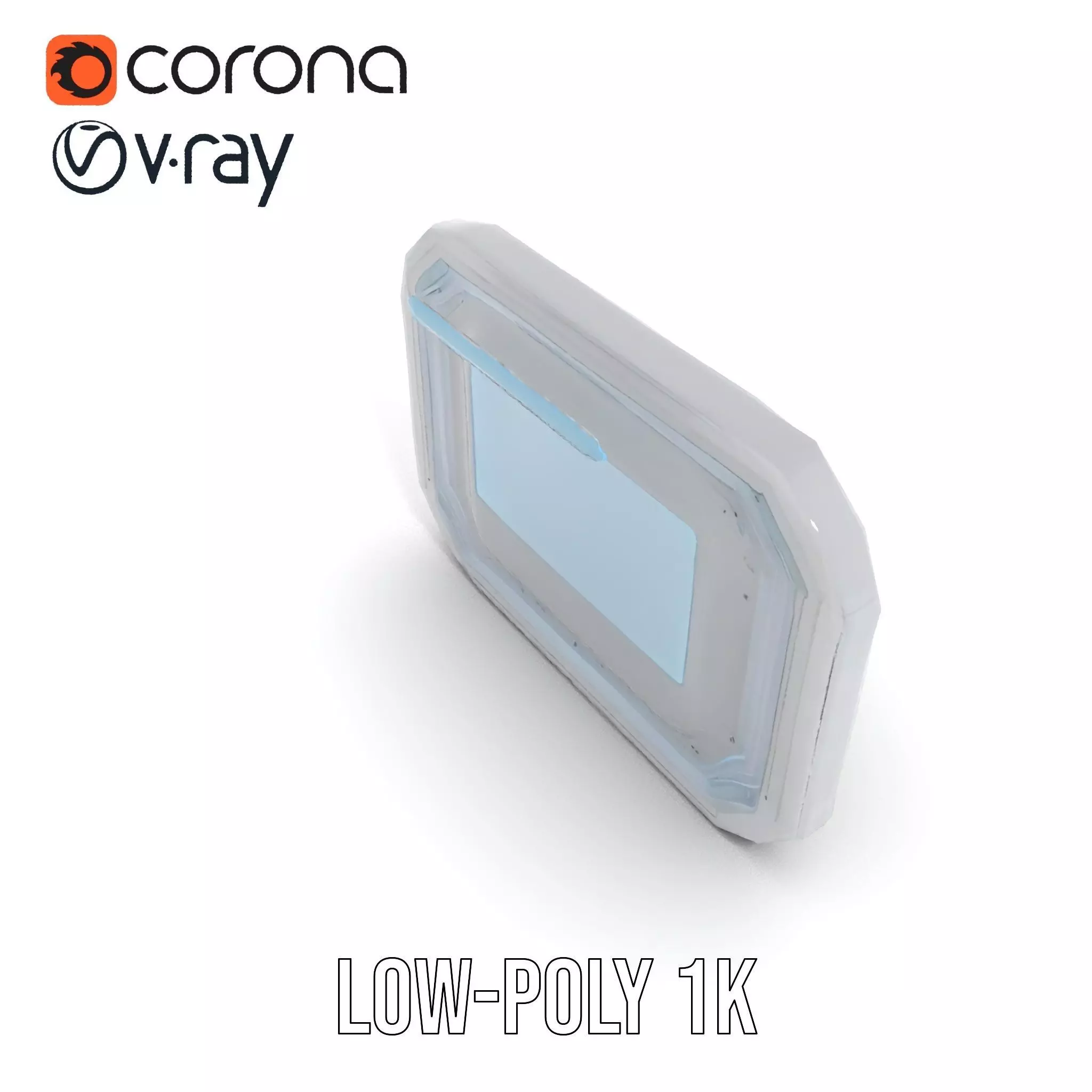 Futuristic Control Panel model pack for SciFi Environments Low-poly 3D model_8