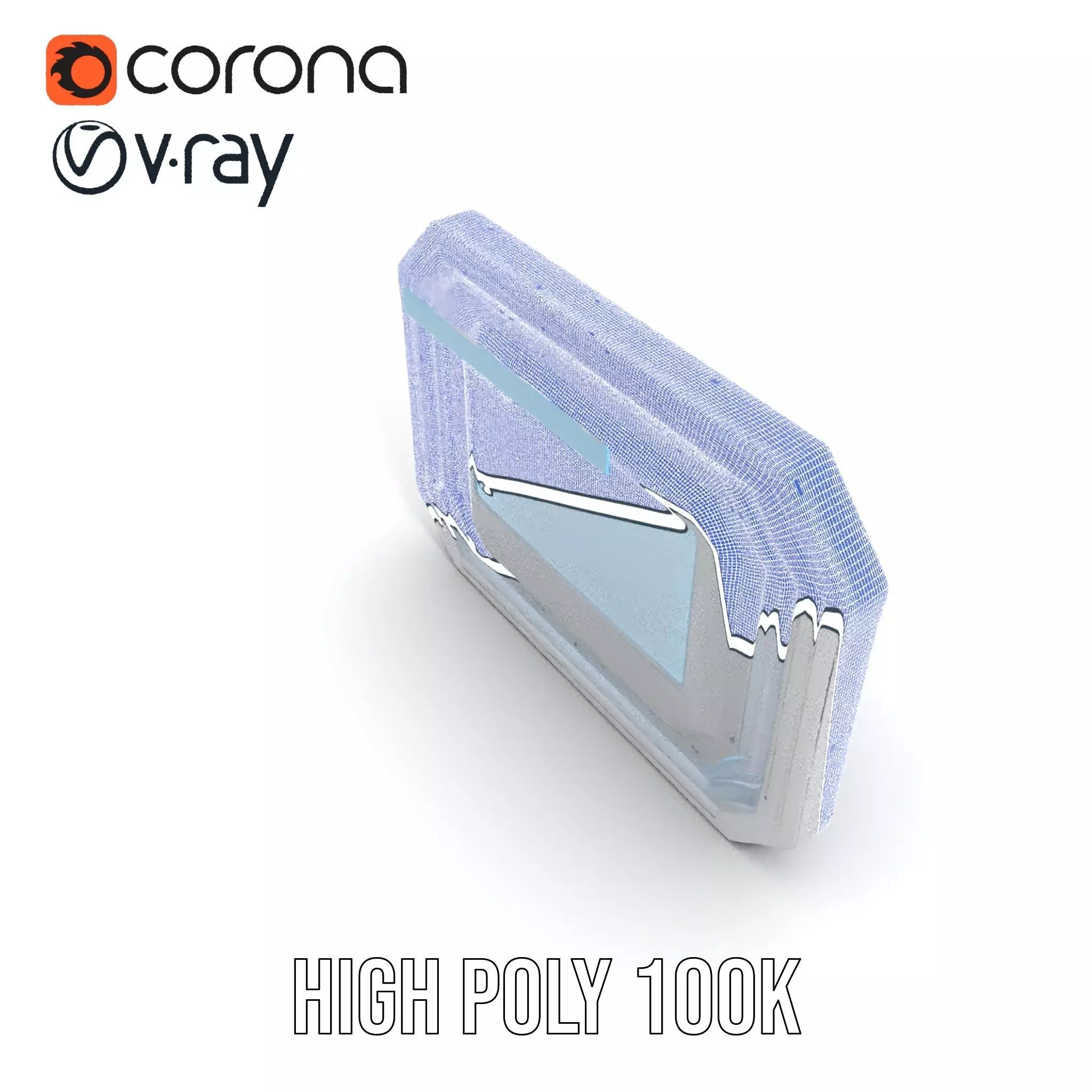 Futuristic Control Panel model pack for SciFi Environments Low-poly 3D model_33