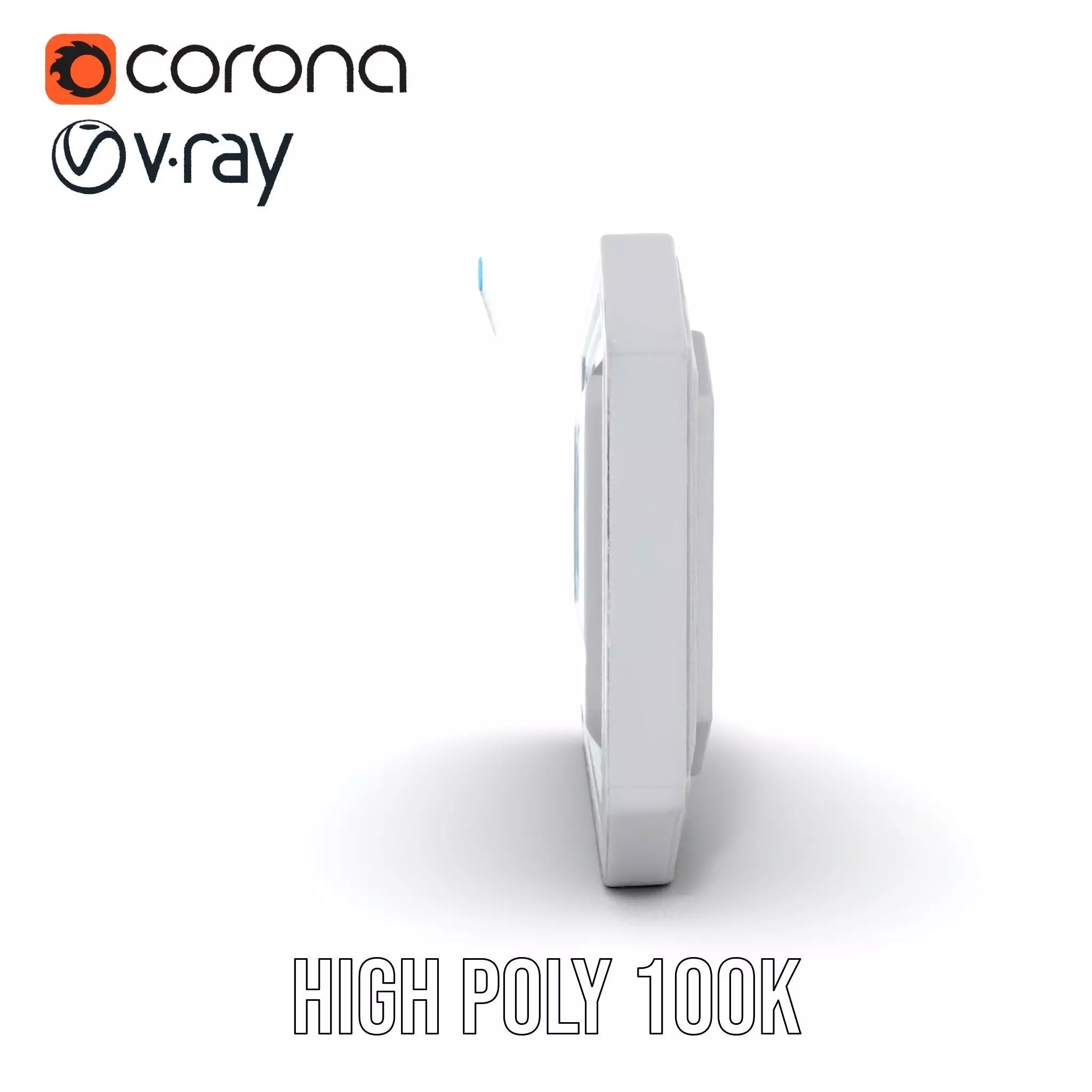 Futuristic Control Panel model pack for SciFi Environments Low-poly 3D model_32