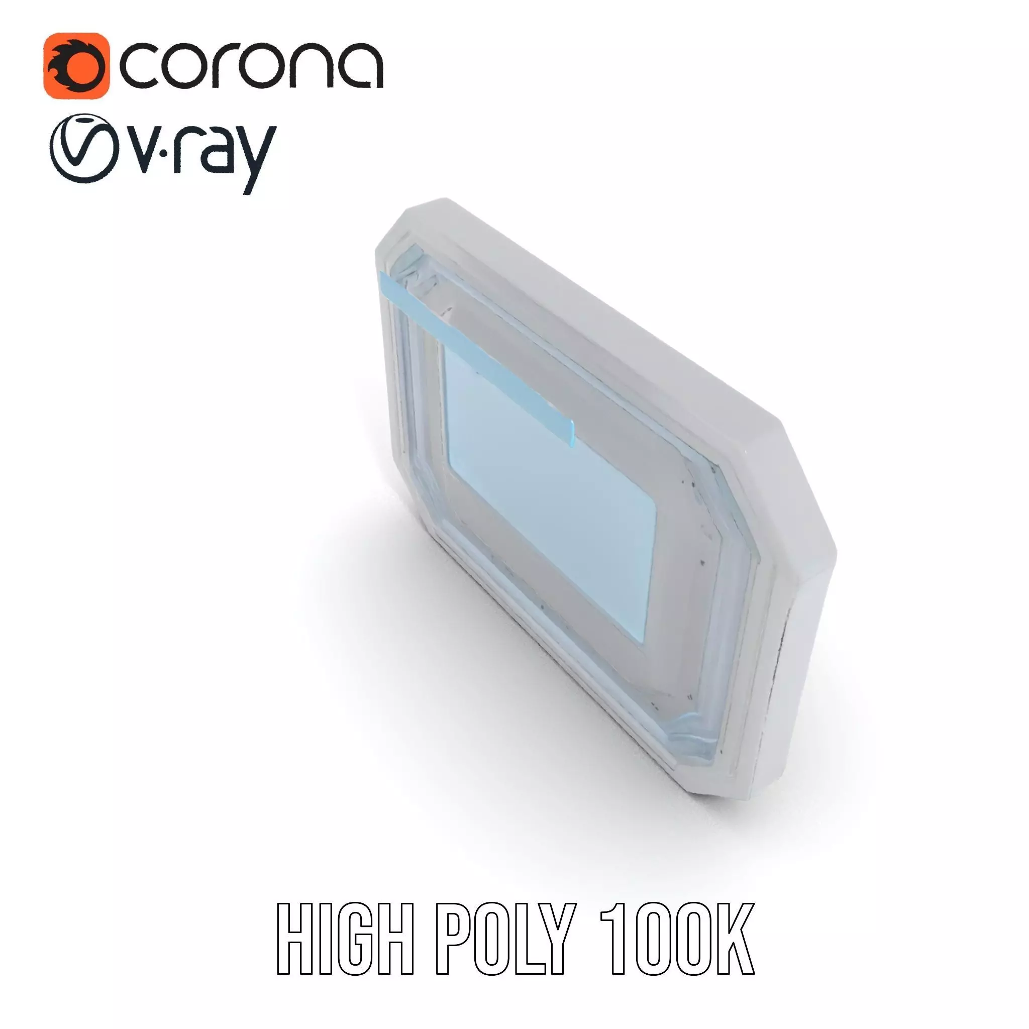 Futuristic Control Panel model pack for SciFi Environments Low-poly 3D model_24