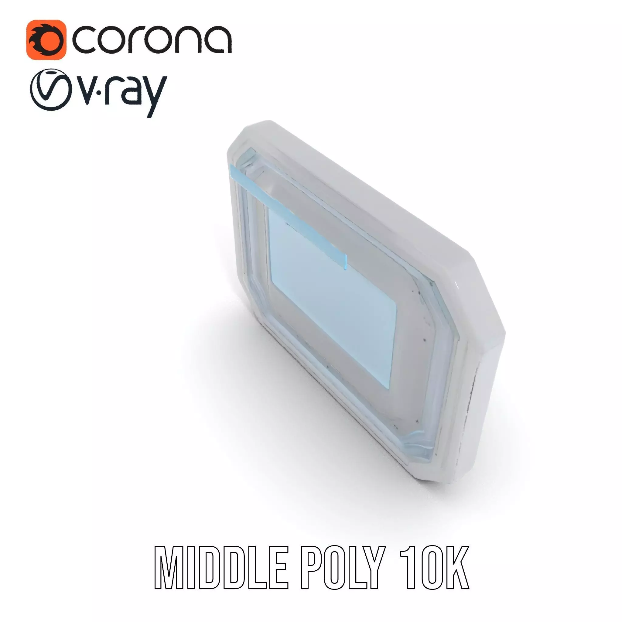 Futuristic Control Panel model pack for SciFi Environments Low-poly 3D model_6