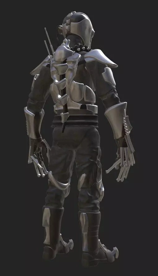 Terror Trooper Custom One12 Scale STL Files 3D print model_3