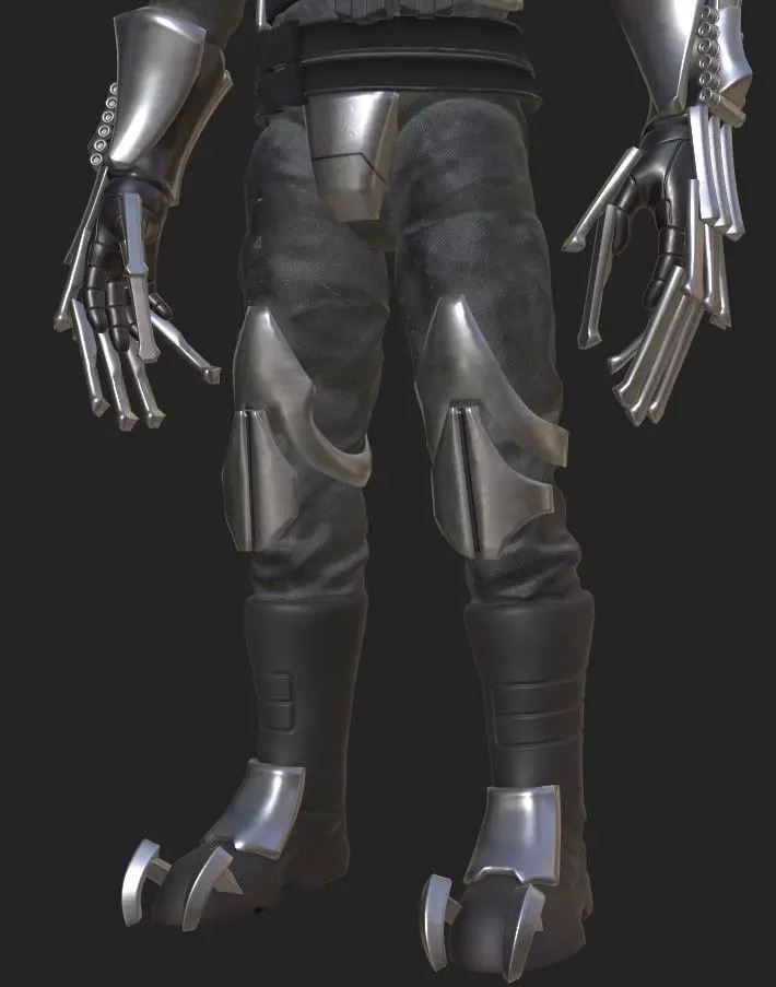 Terror Trooper Custom One12 Scale STL Files 3D print model_5