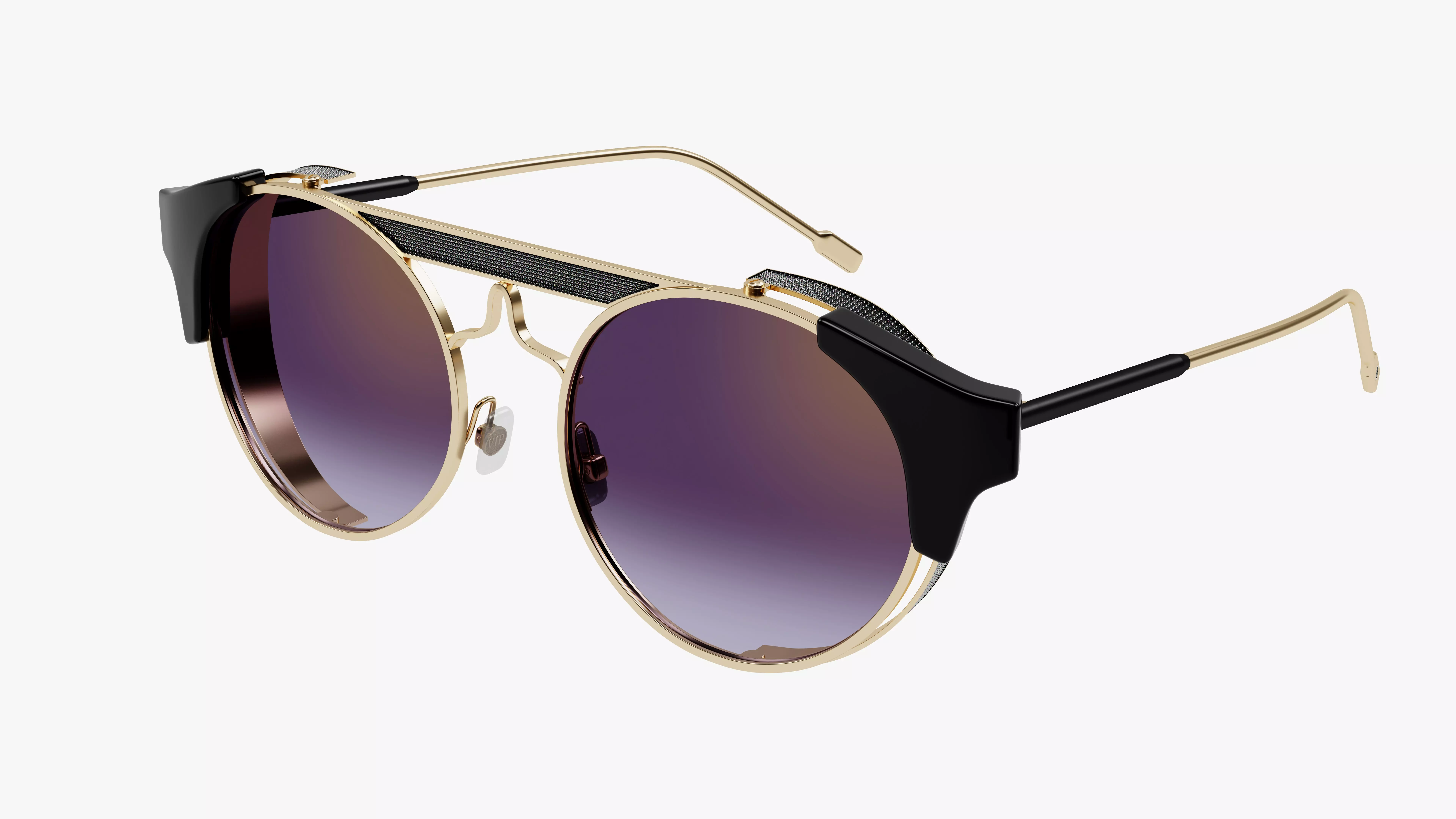 Luxury Sunglasses  - 4 Metal Variants - PBR  3D model_1