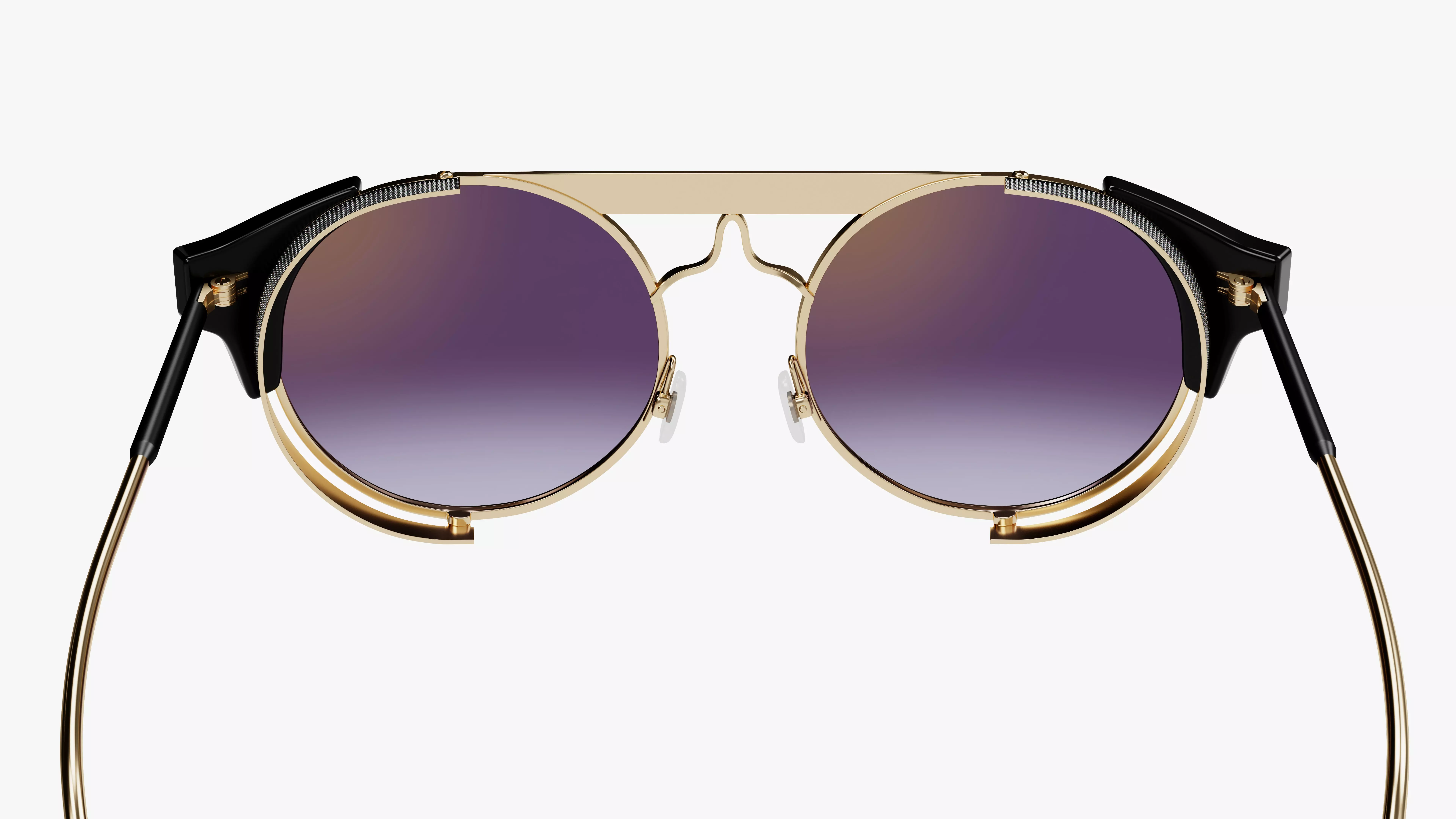 Luxury Sunglasses  - 4 Metal Variants - PBR  3D model_10