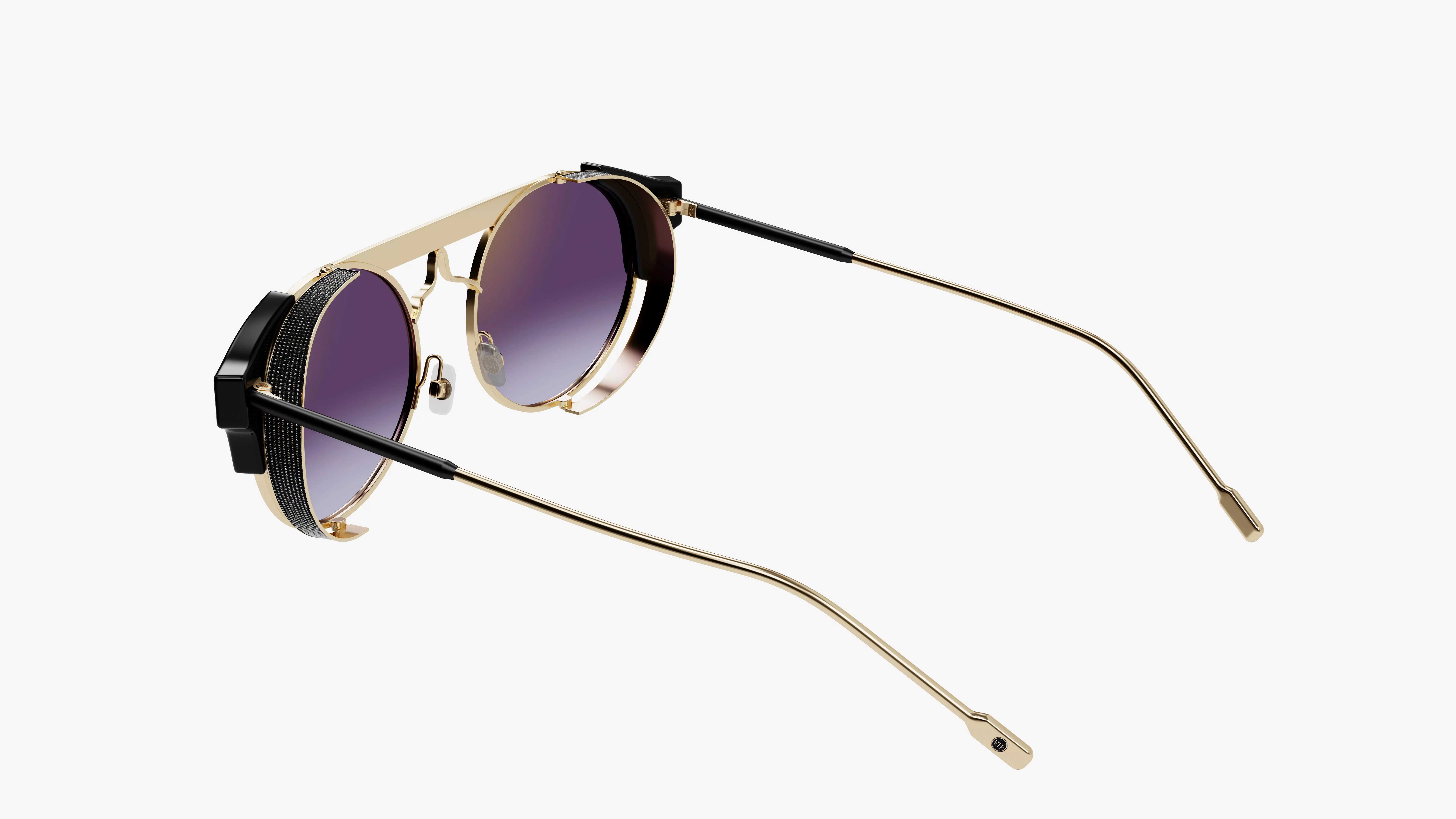 Luxury Sunglasses  - 4 Metal Variants - PBR  3D model_7