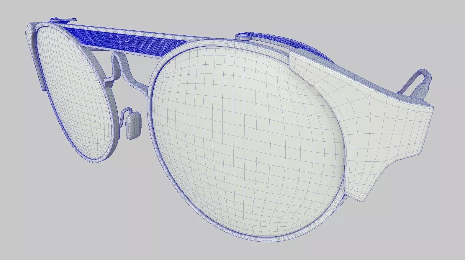 Luxury Sunglasses  - 4 Metal Variants - PBR  3D model_12