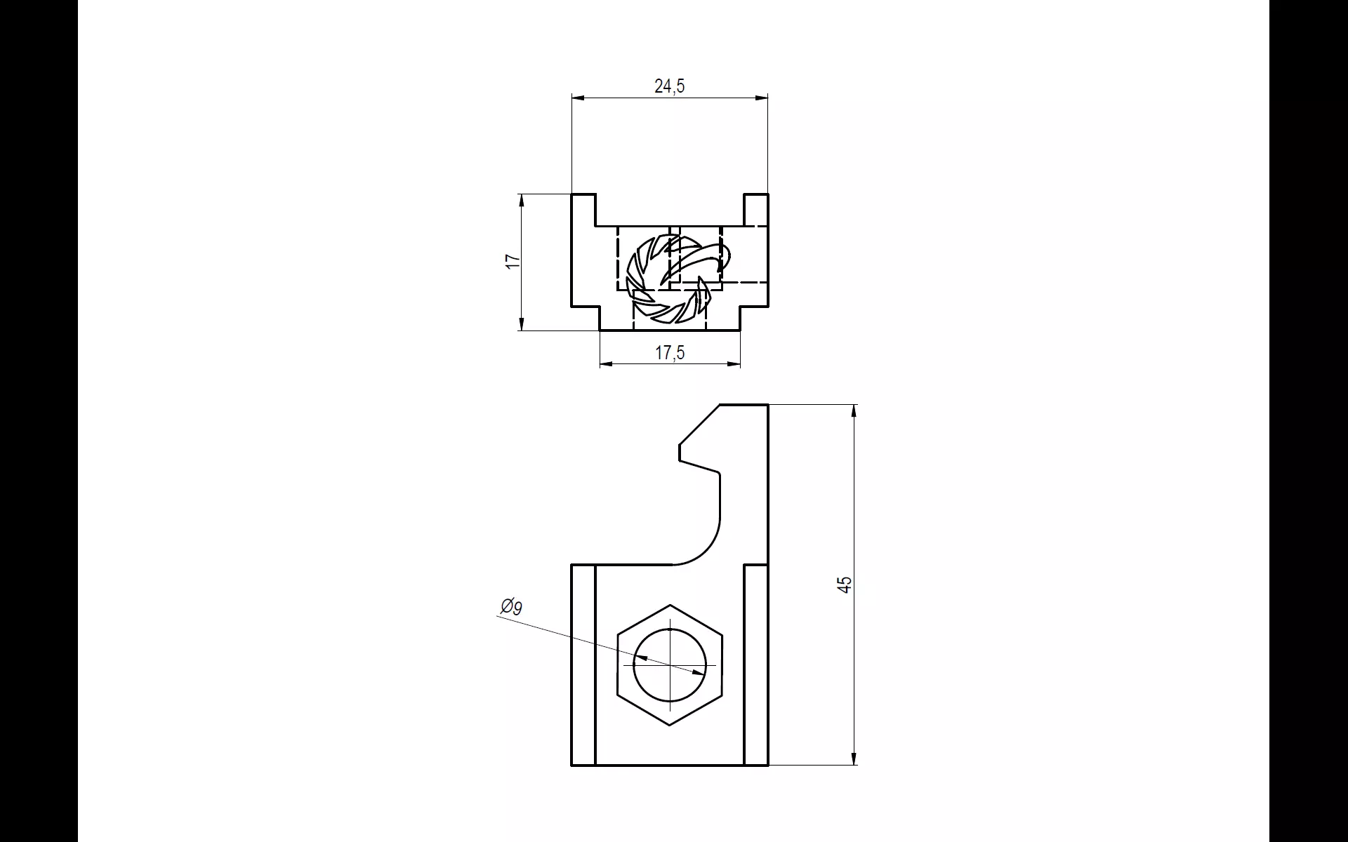  Door Mechanism Slider 3D print model_1