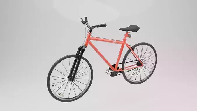 Realistic Bicycle 3D Model Free 3D model
