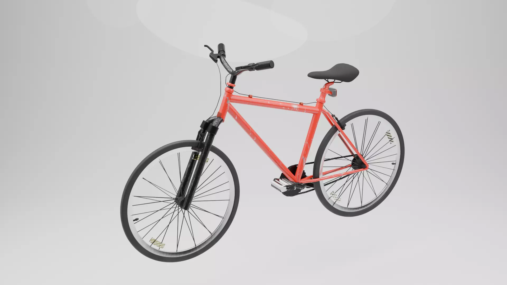 Realistic Bicycle 3D Model 3D model
