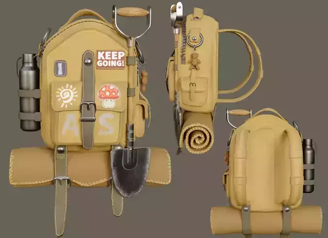  Backpack 3D model