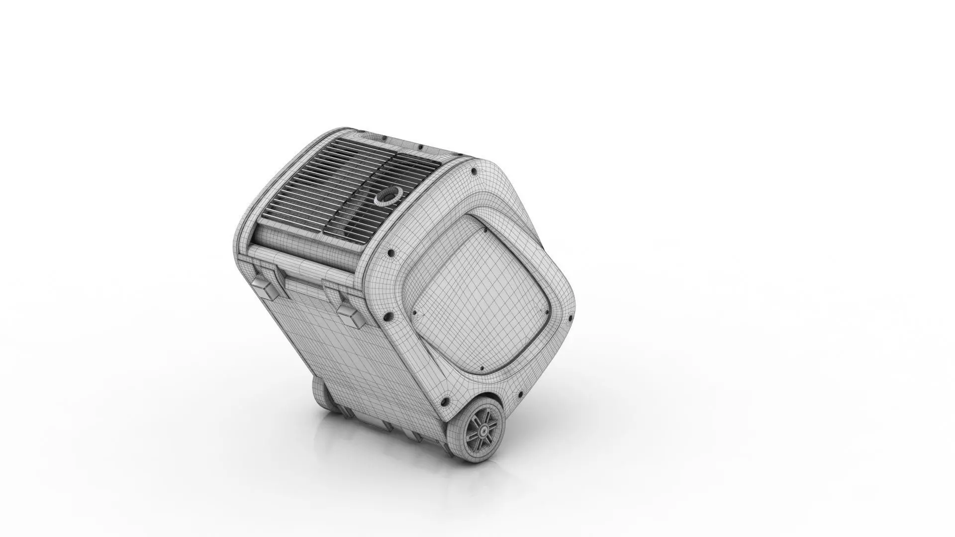 FIRMAN 3300 Inverter Portable Generator 3D model_14