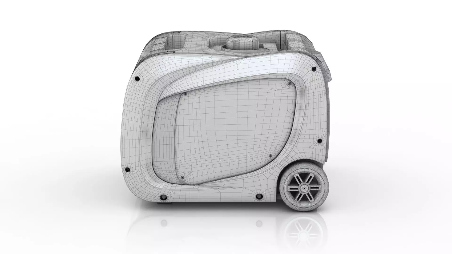 FIRMAN 3300 Inverter Portable Generator 3D model_16