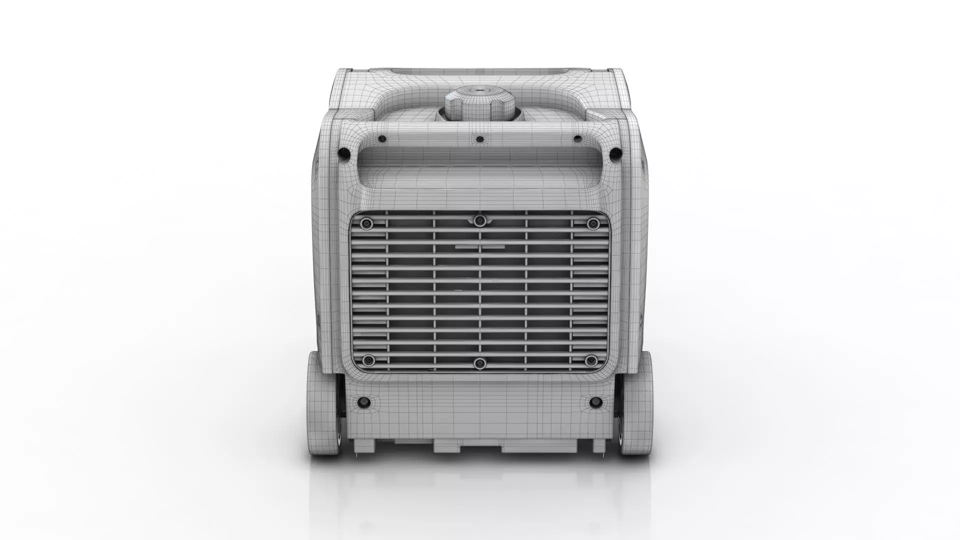 FIRMAN 3300 Inverter Portable Generator 3D model_15