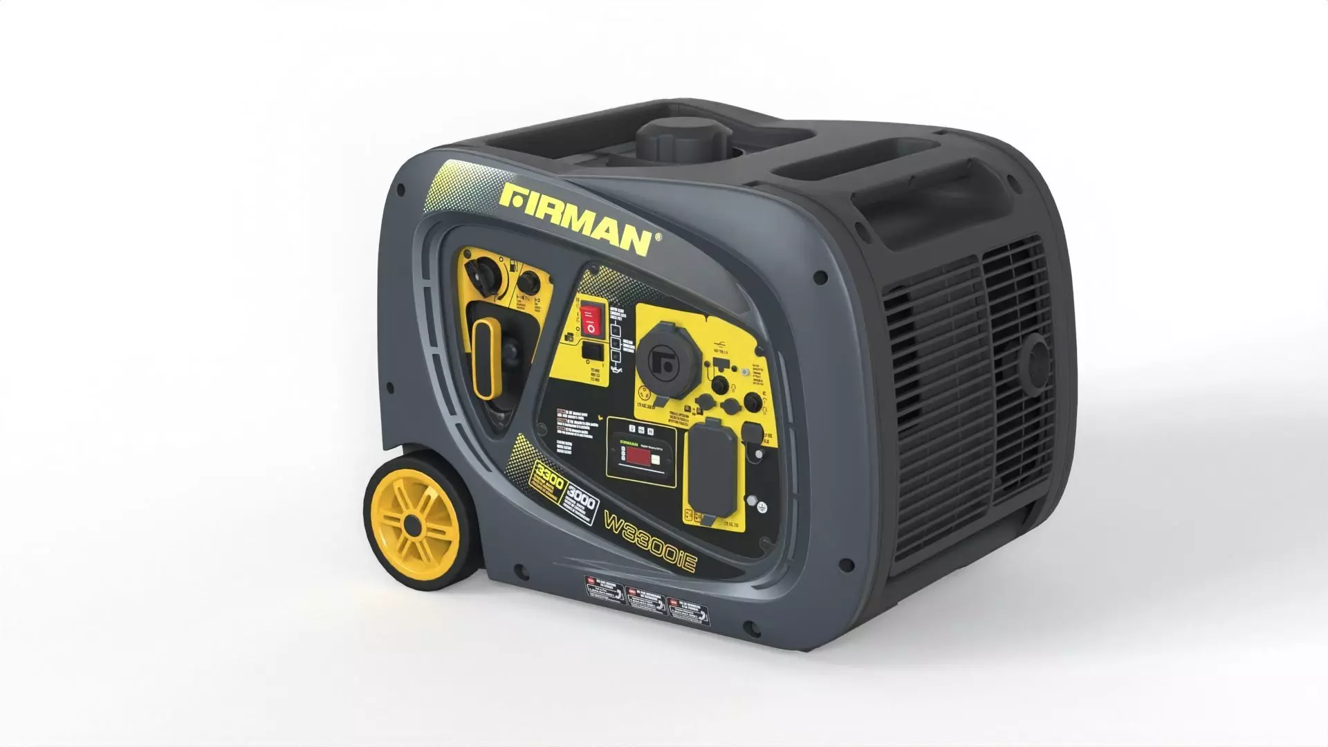 FIRMAN 3300 Inverter Portable Generator 3D model_2