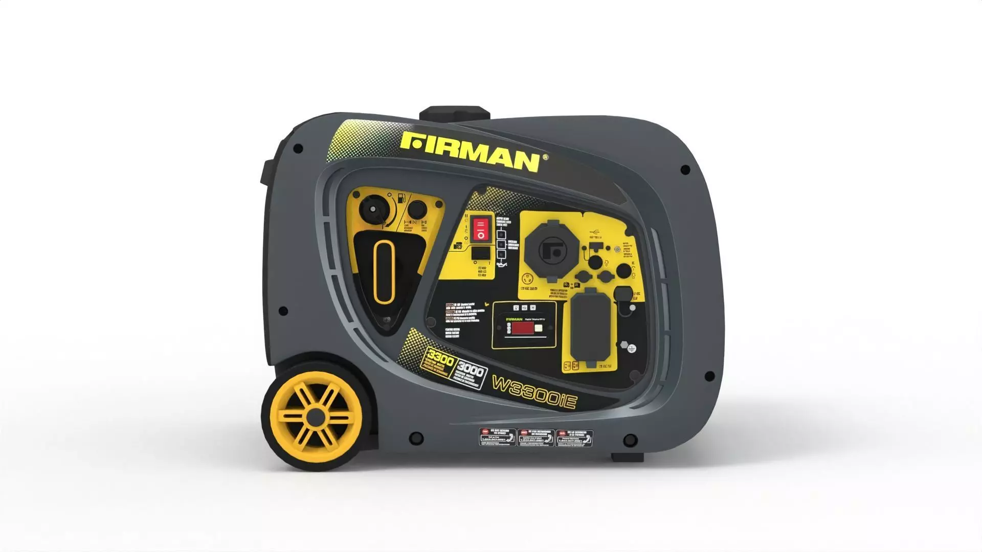 FIRMAN 3300 Inverter Portable Generator 3D model_0