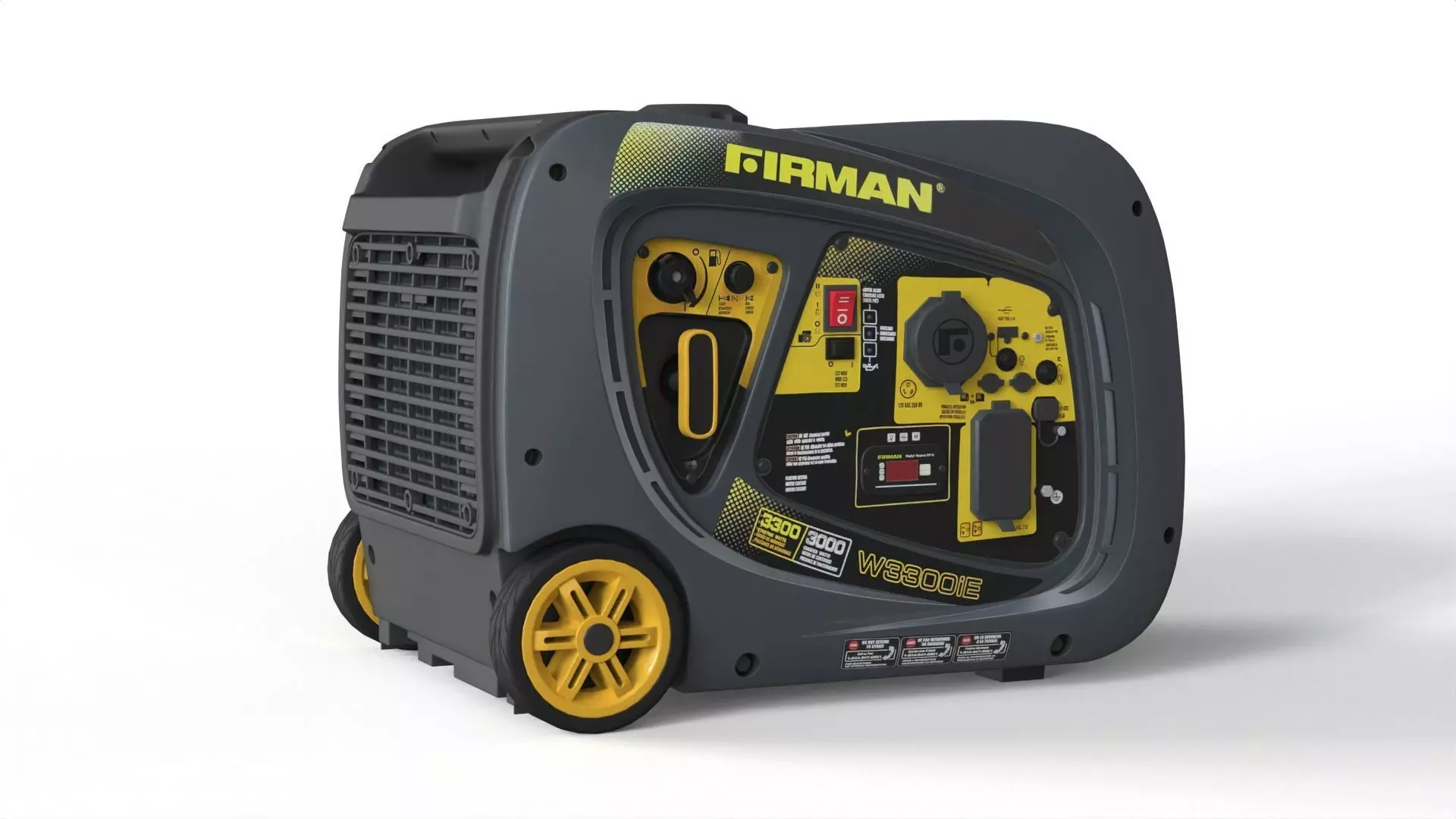 FIRMAN 3300 Inverter Portable Generator 3D model_1