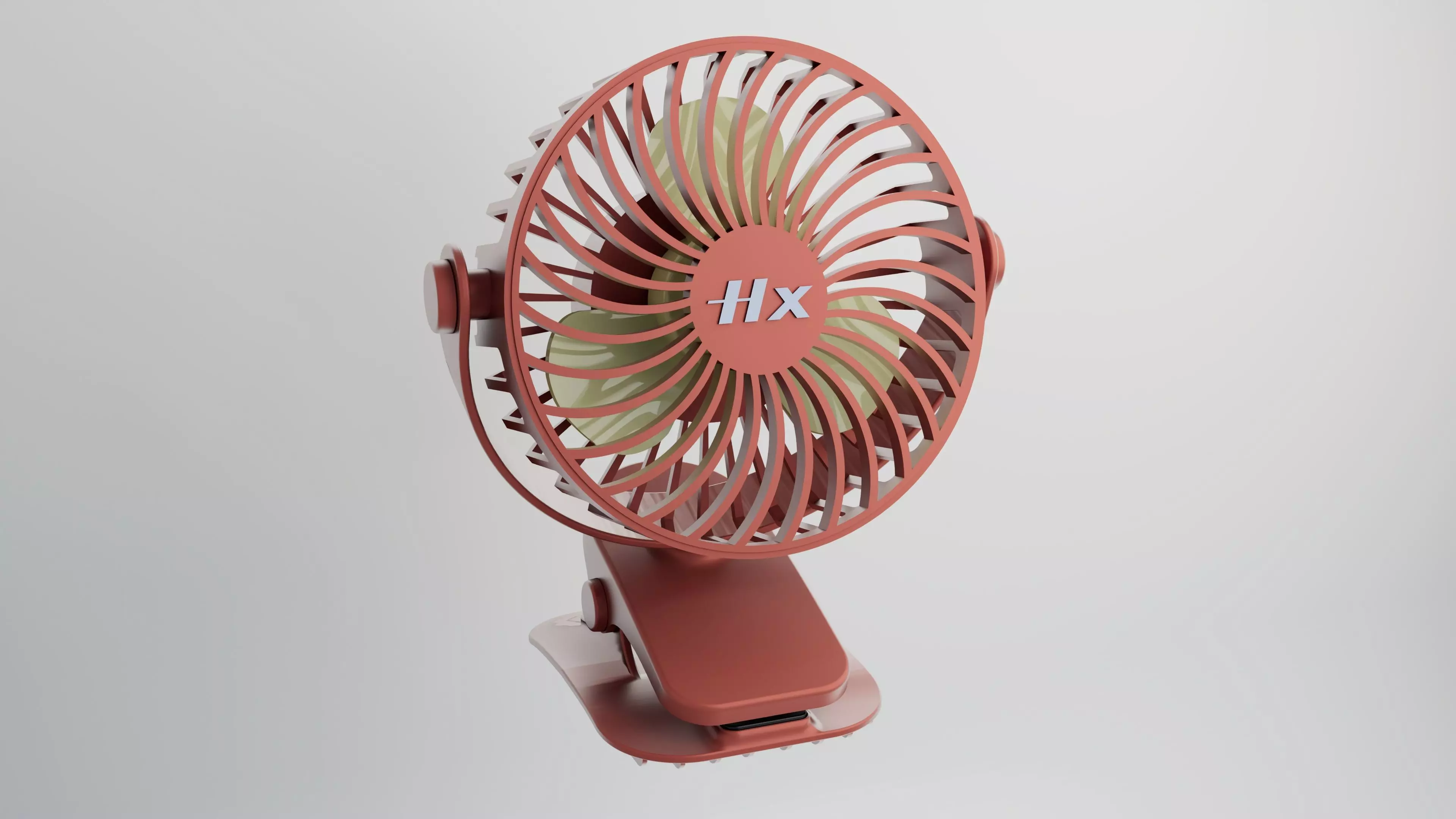 little fan 3D model_1