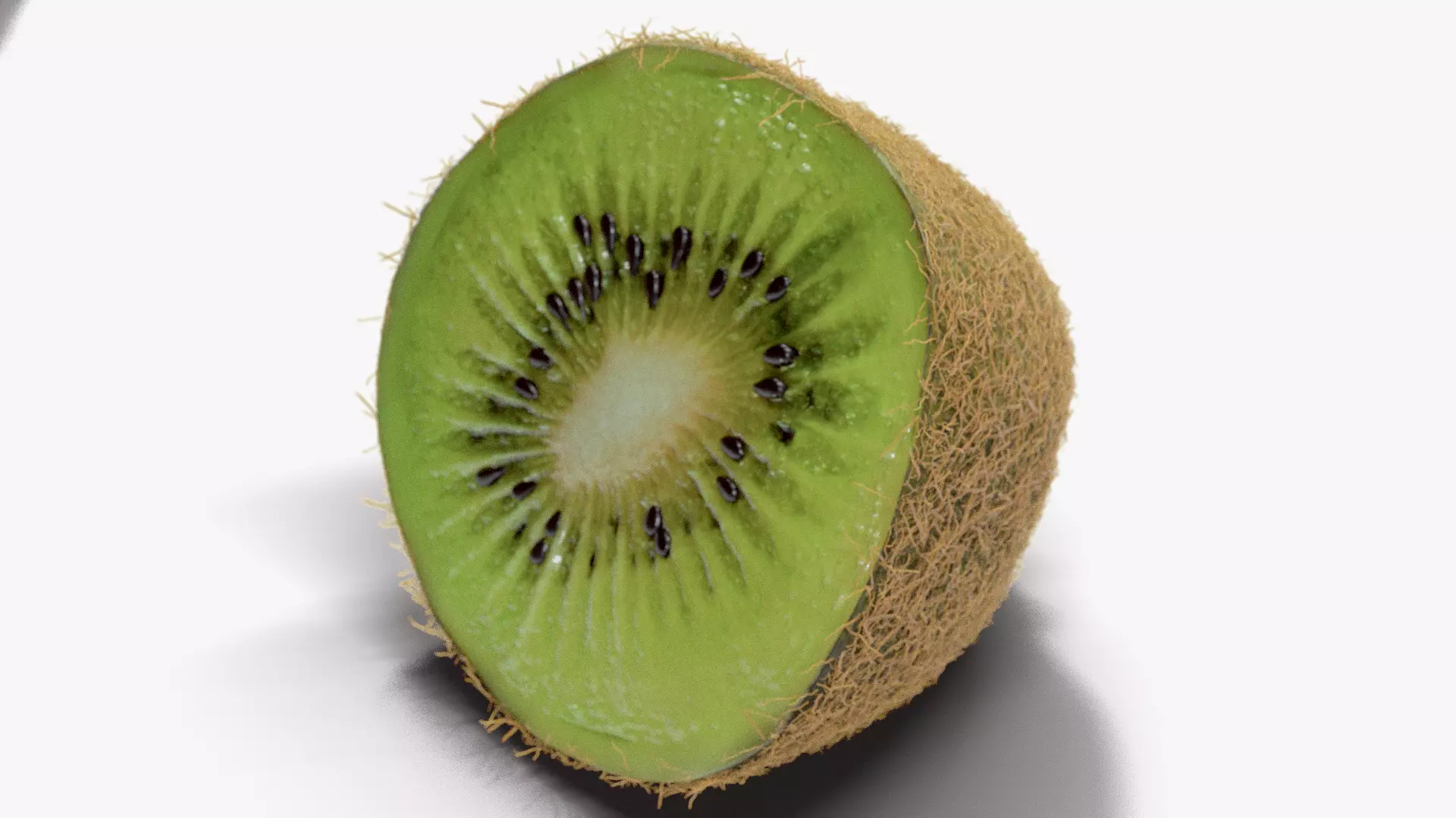 Realistic Kiwi Collection Low-poly 3D model_9