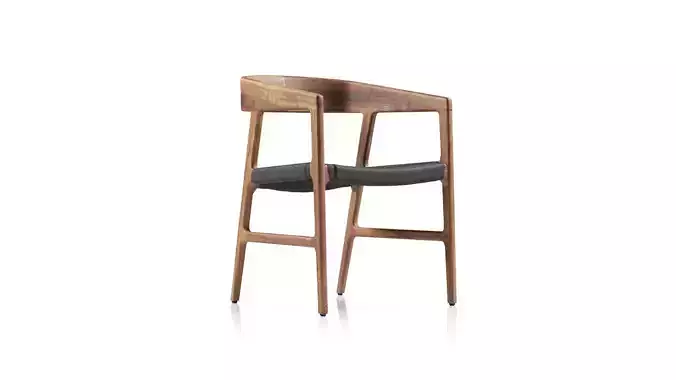 Tesa leather chair by Artisan 3D model
