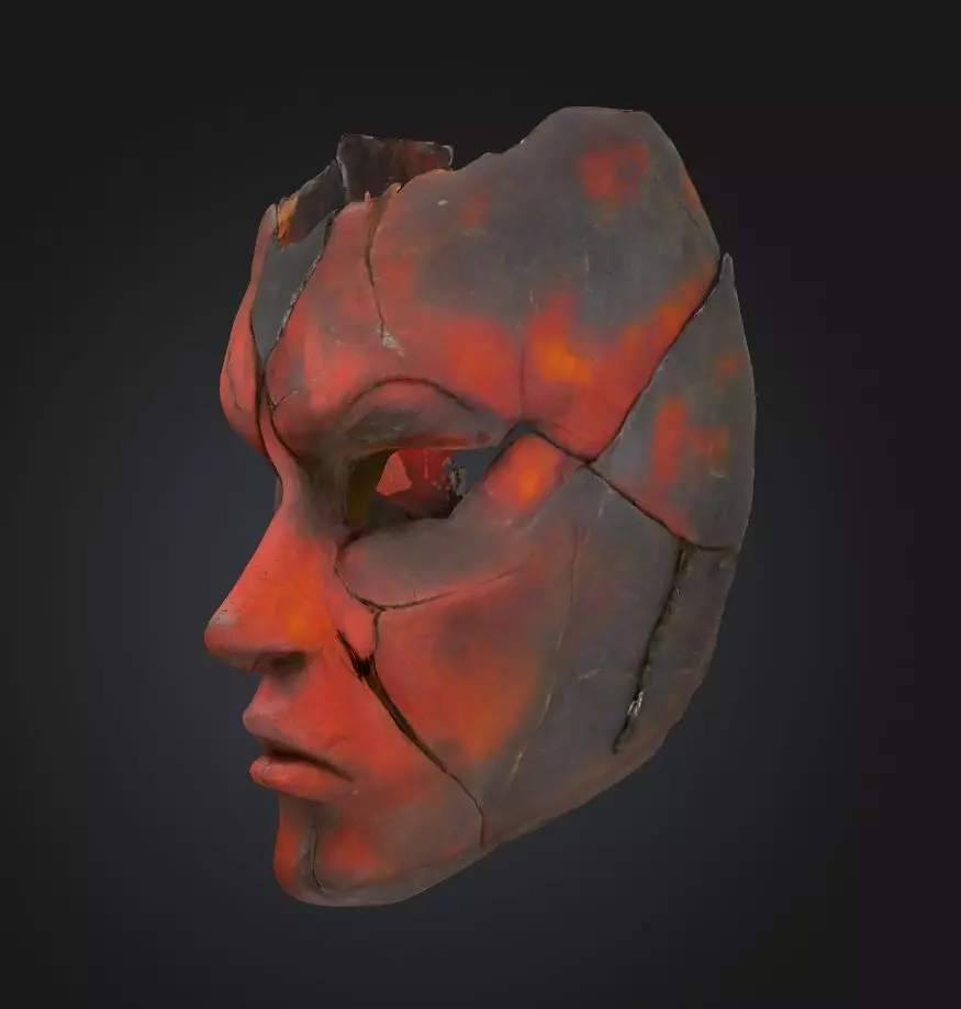 Hellman Devil Costume Full Face Mask - Devil Full Face Mask 3D print model_17