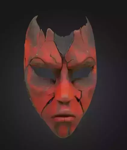 Hellman Devil Costume Full Face Mask - Devil Full Face Mask  3D print model