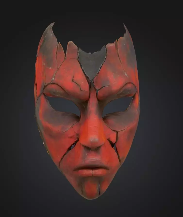Hellman Devil Costume Full Face Mask - Devil Full Face Mask 3D print model_3