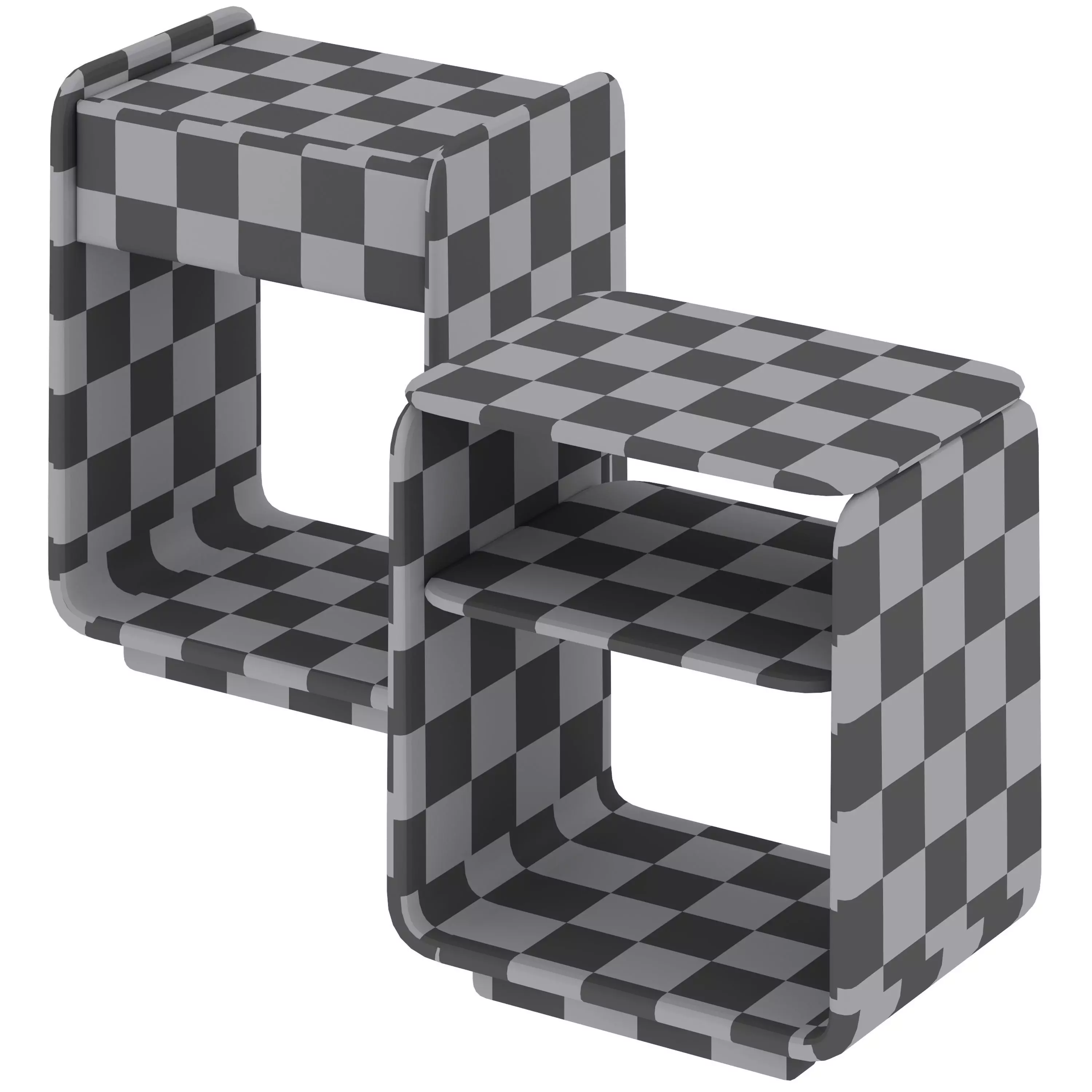 Bedside table Tinsley by Sklum 3D model_6