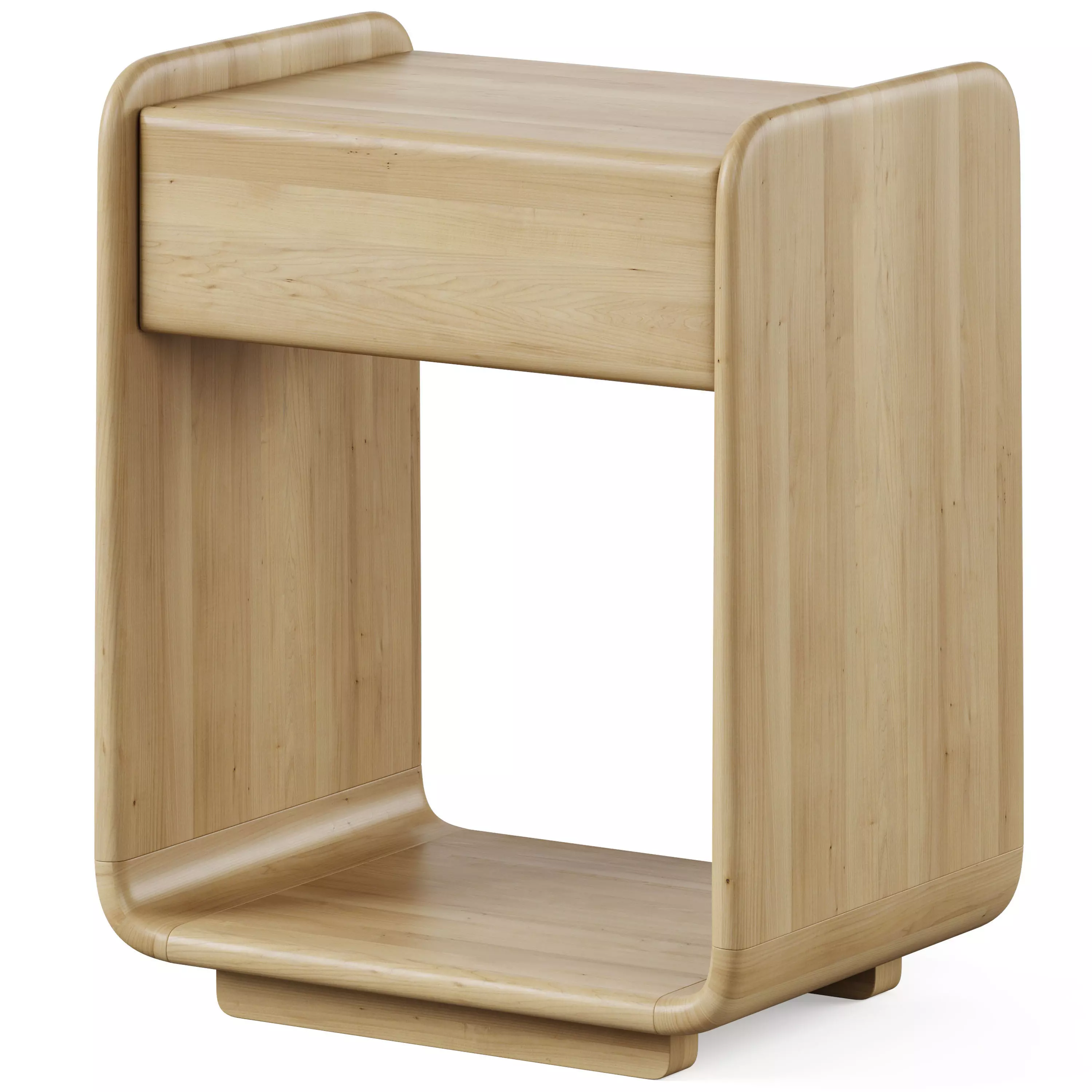 Bedside table Tinsley by Sklum 3D model_1