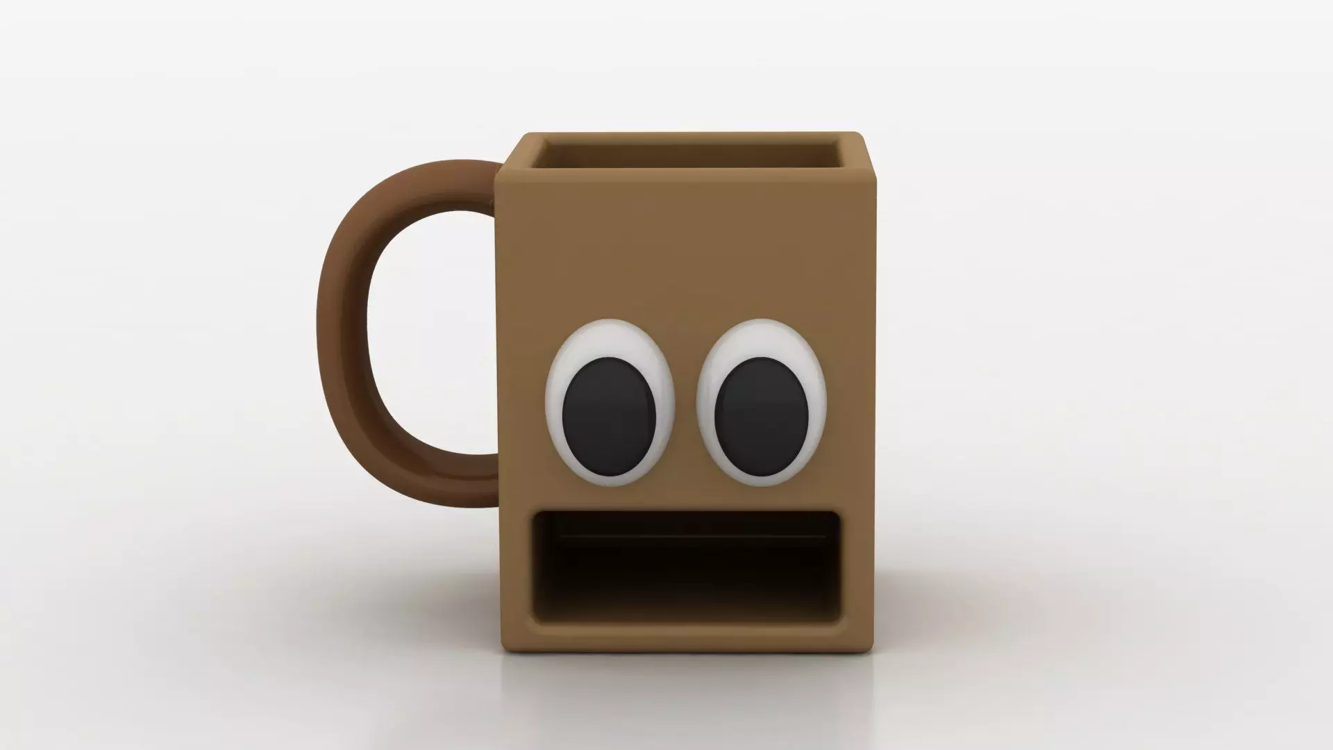 funny coffee mug toy 3D printable model 3D print model