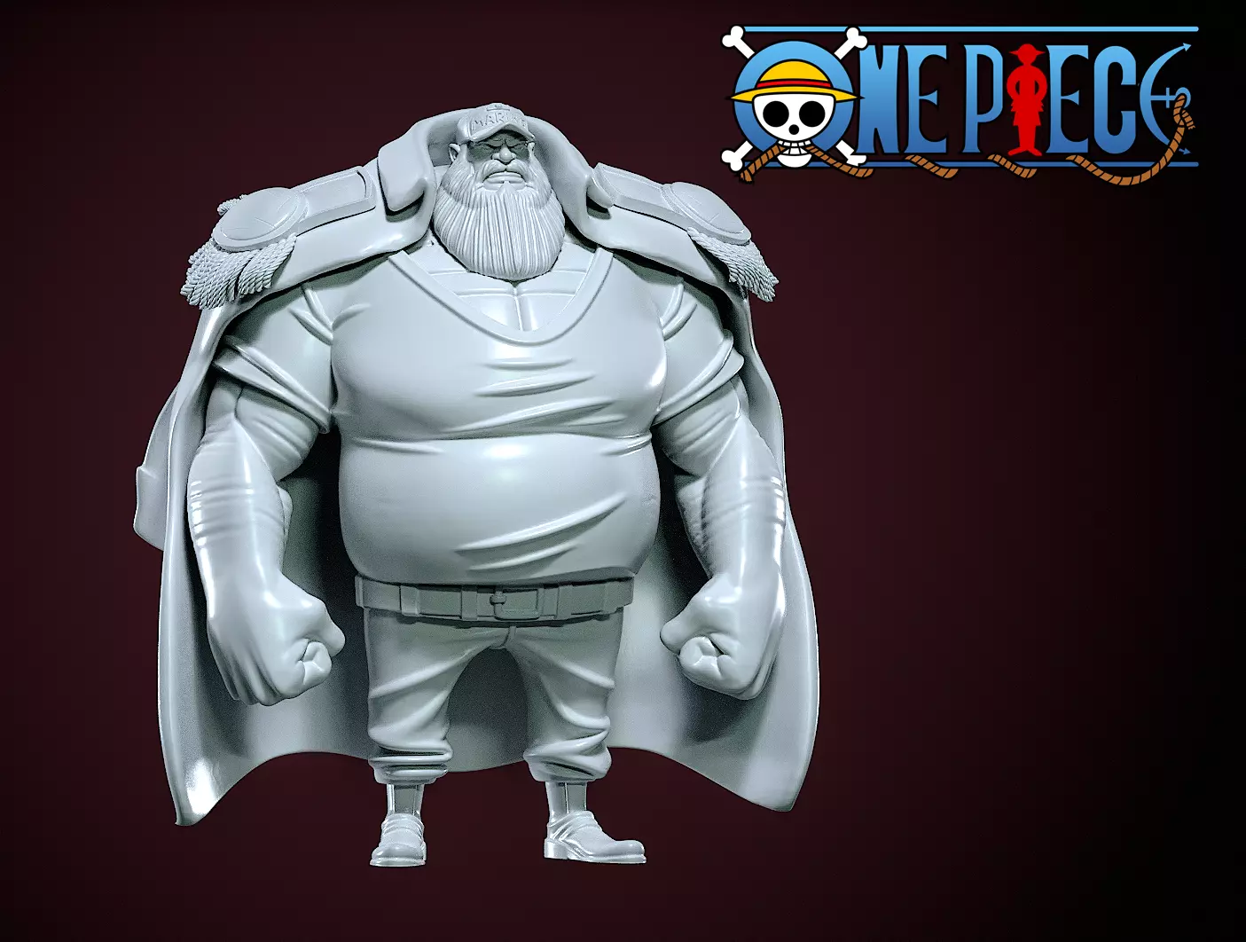 Tosa - Marine Vice Admiral - ONE PIECE 3D print model_0