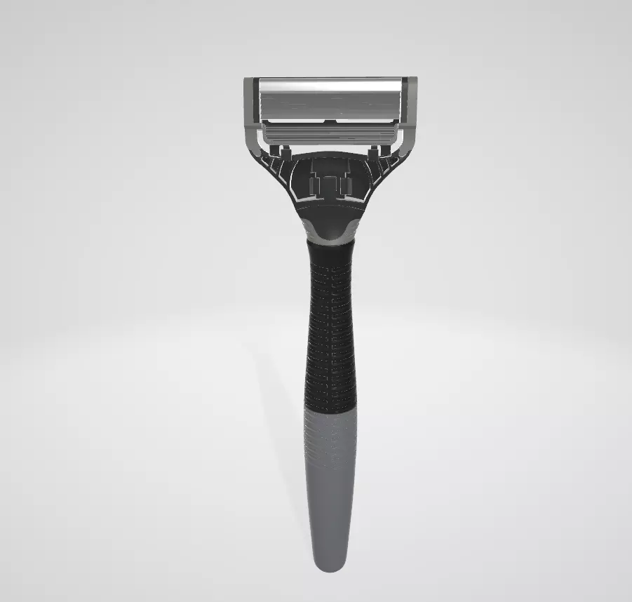 Razor Blades  Cartridges Low-poly 3D model_0