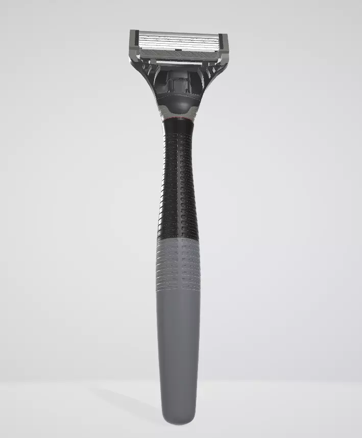 Razor Blades  Cartridges Low-poly 3D model_2