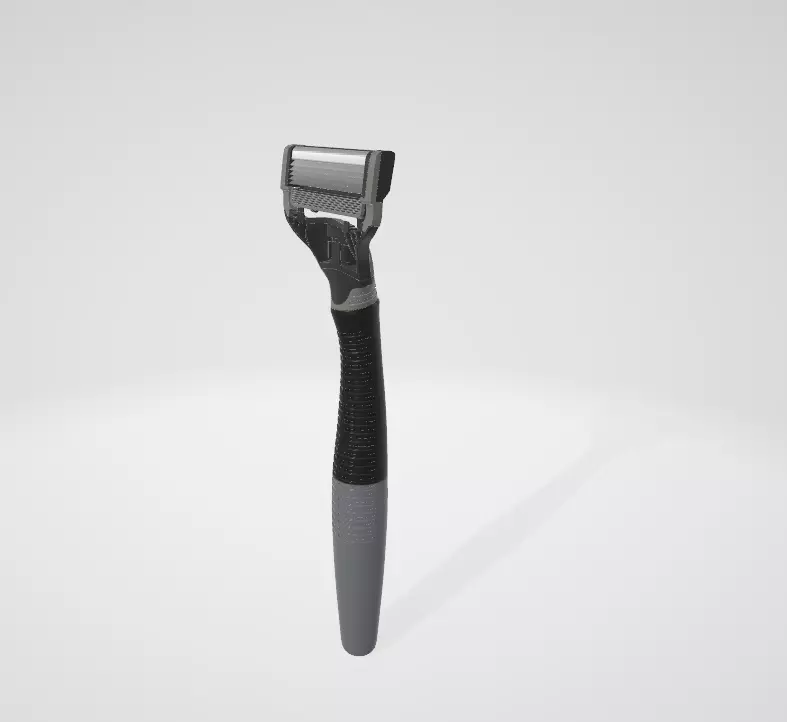 Razor Blades  Cartridges Low-poly 3D model_3