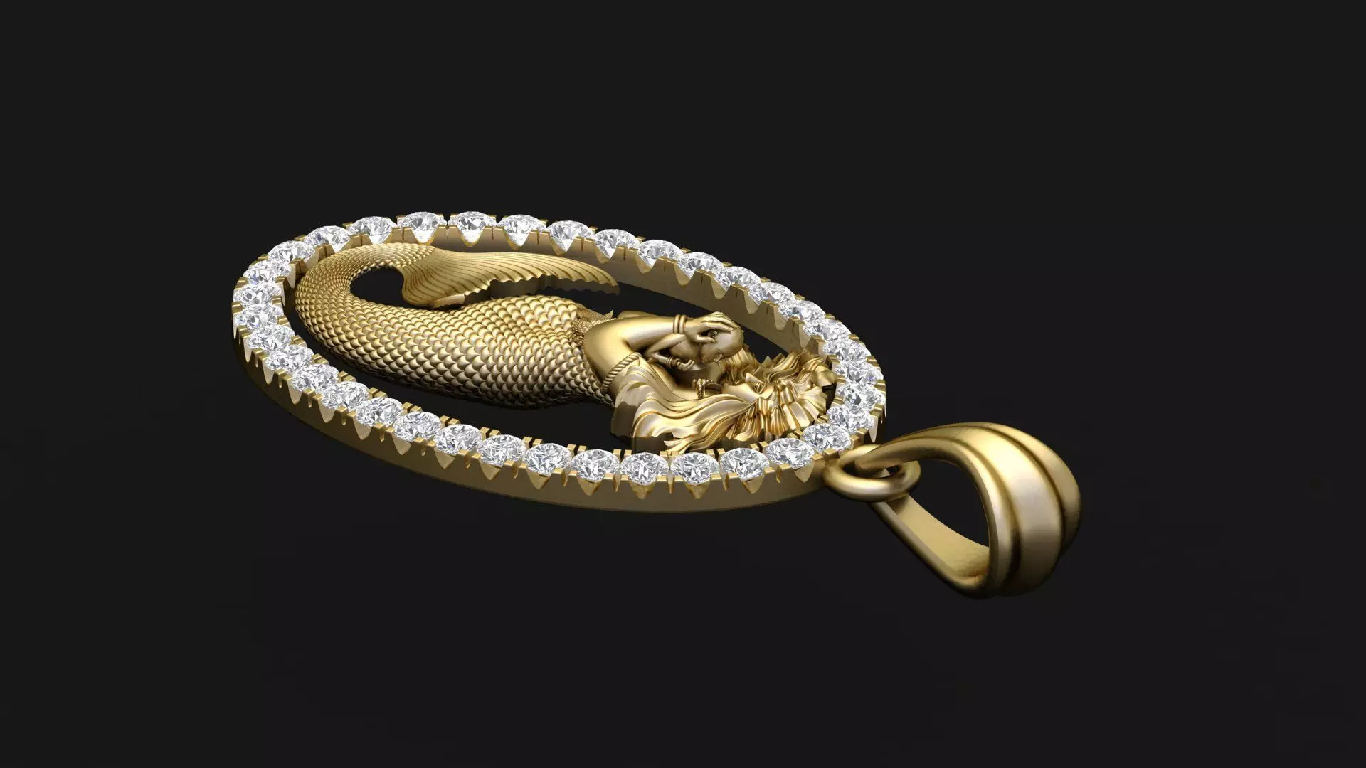 Pendant 003 3D print model_2