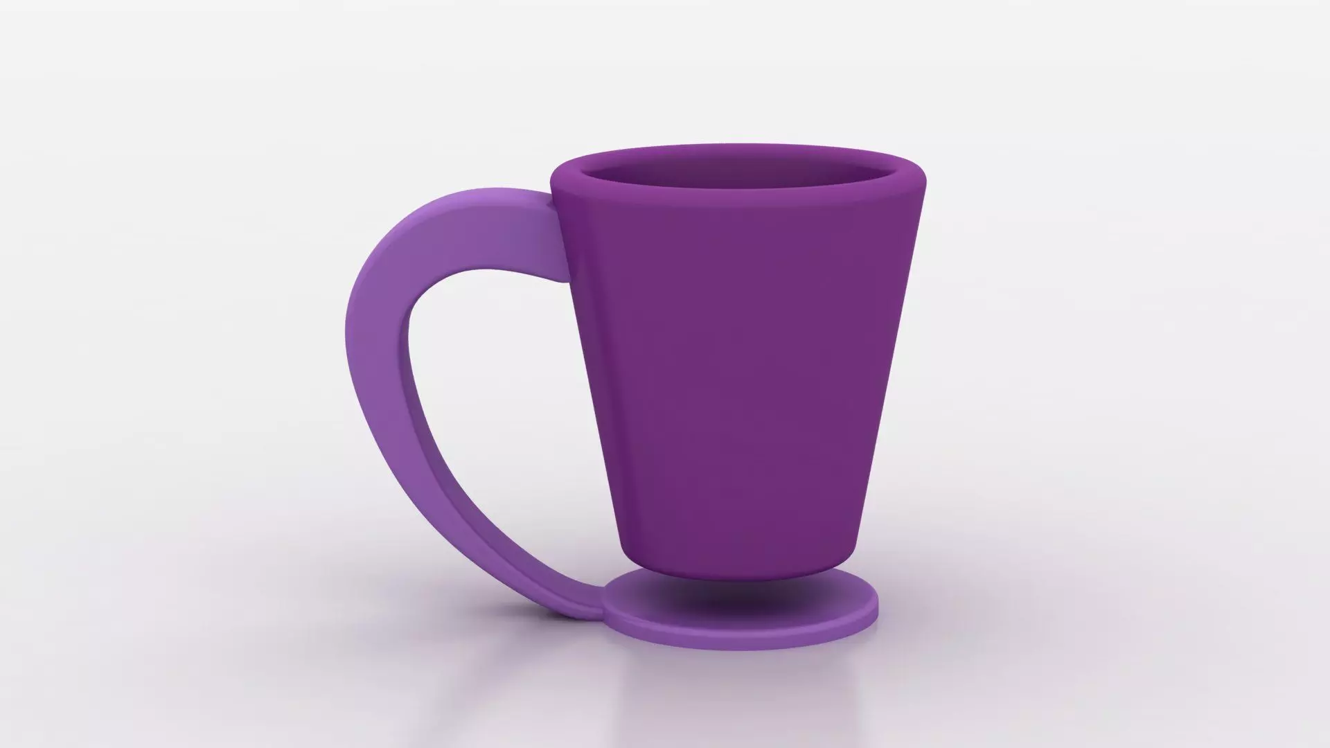 purple mug design 3D printable model 3D print model_0