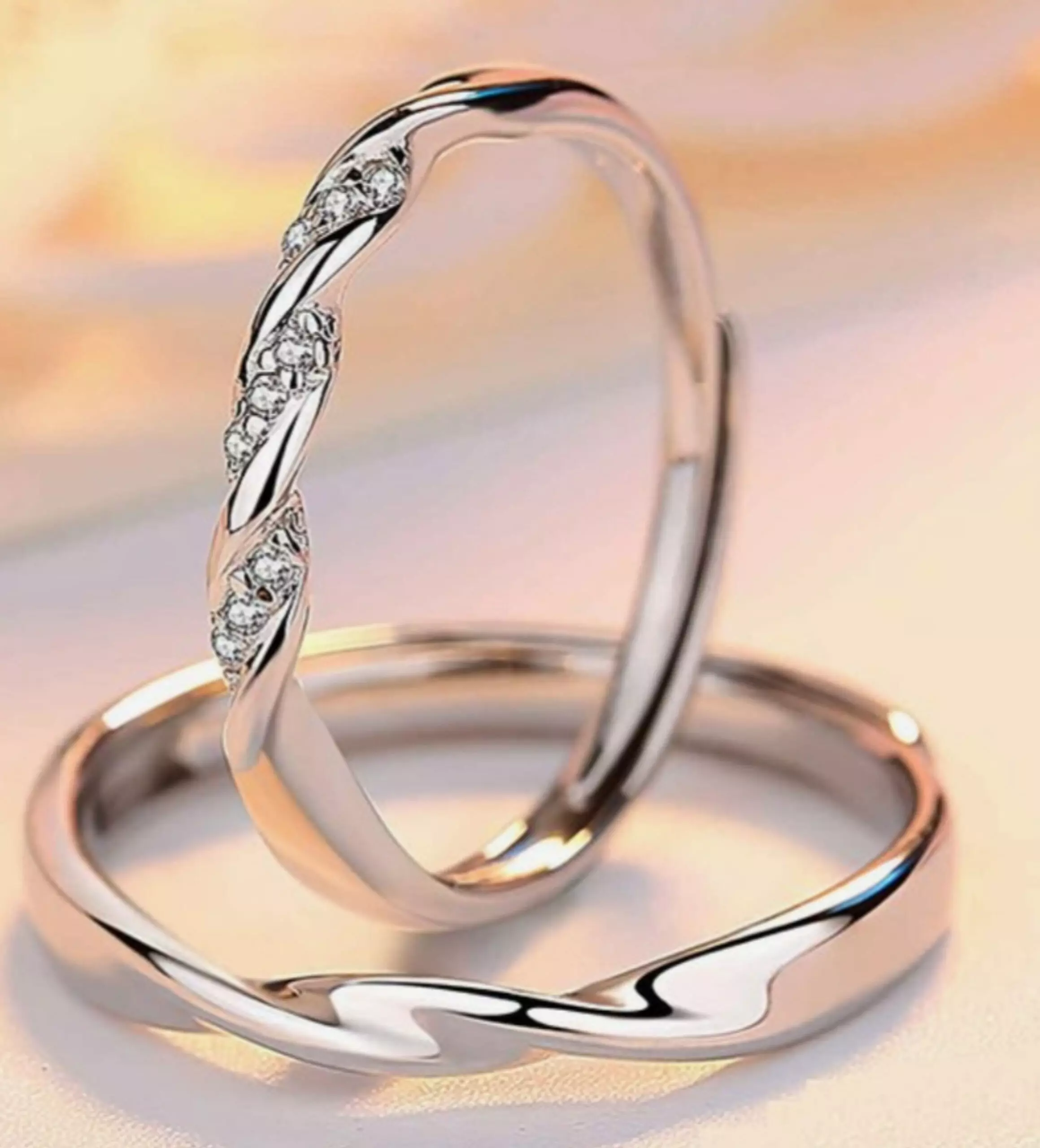 Beautiful ring Low-poly 3D model_0