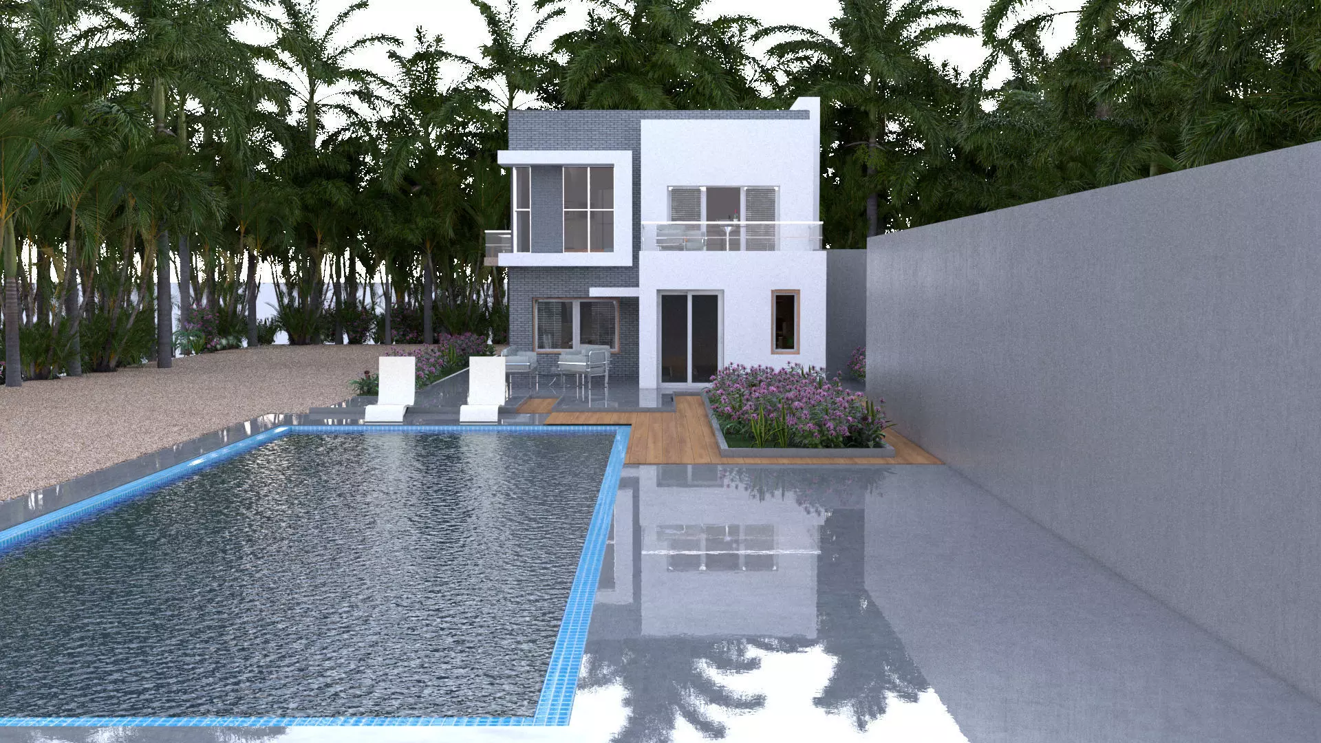 laos Archviz Exterior 3D model_0