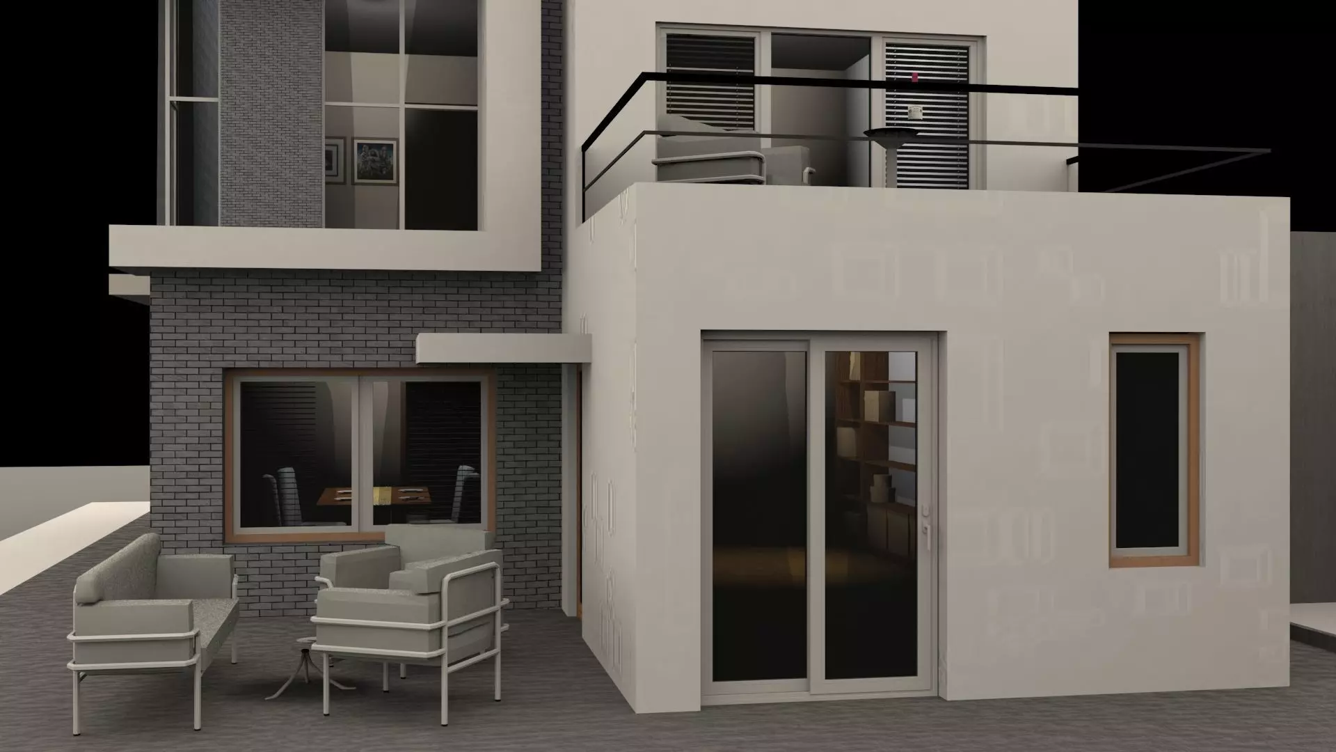 laos Archviz Exterior 3D model_13